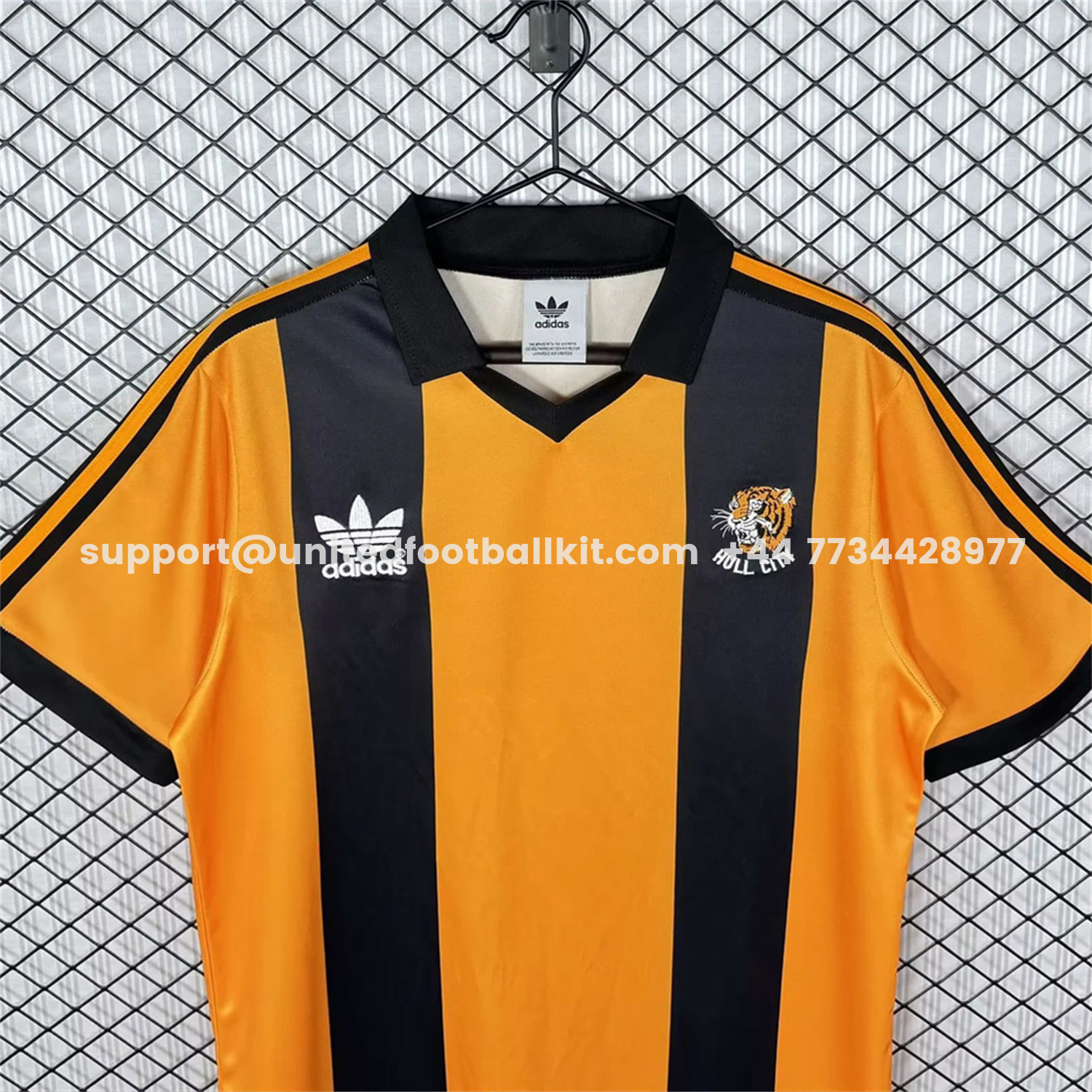 Unitedfootballkit.com | Retro Hull City 1981-82 Home Jersey -Customize Name, Number and Patch | Worldwide Shipping