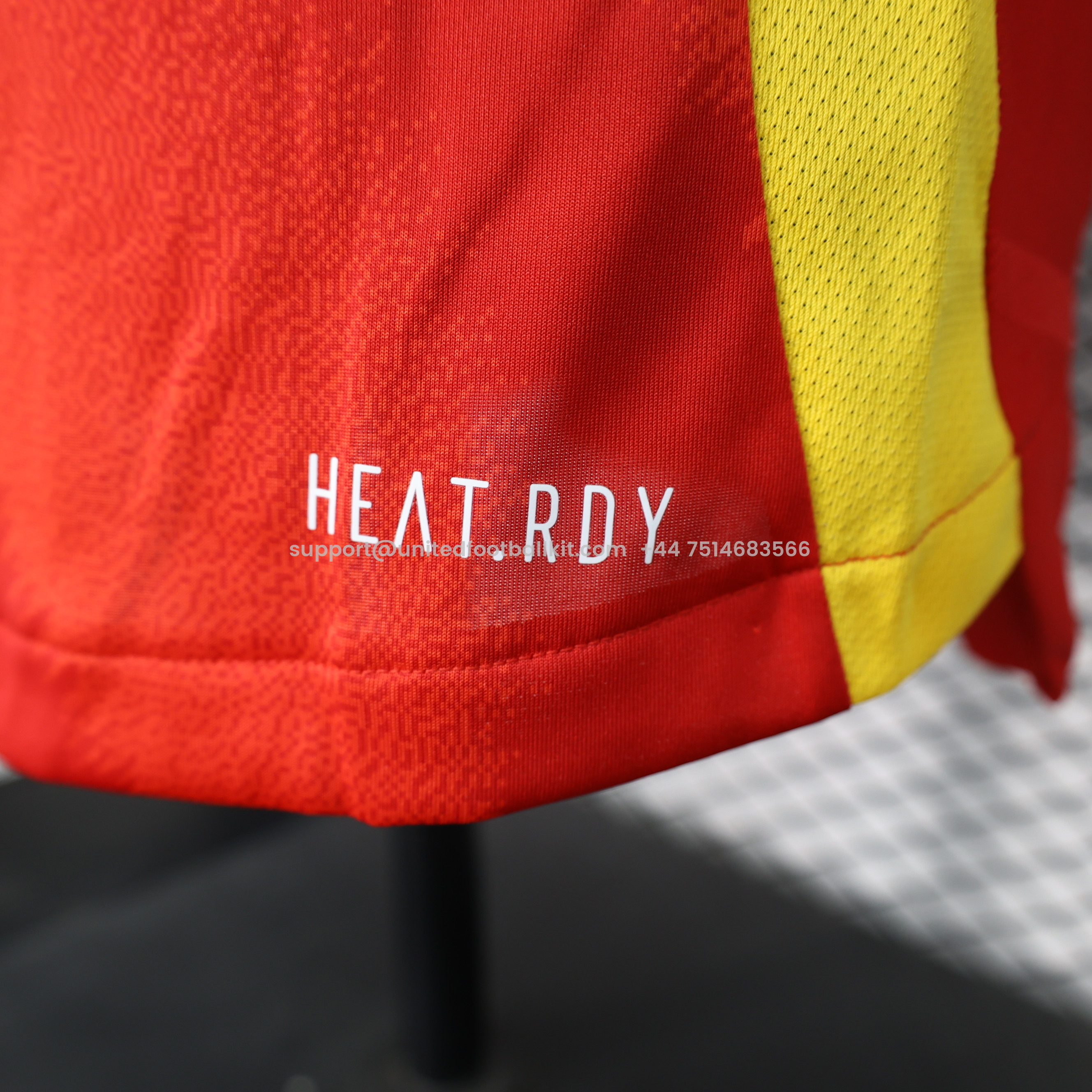 Unitedfootballkit.com | Spain 2024 Home Stadium Jersey - Player Version -Customize Name, Number and Patch | Worldwide Shipping