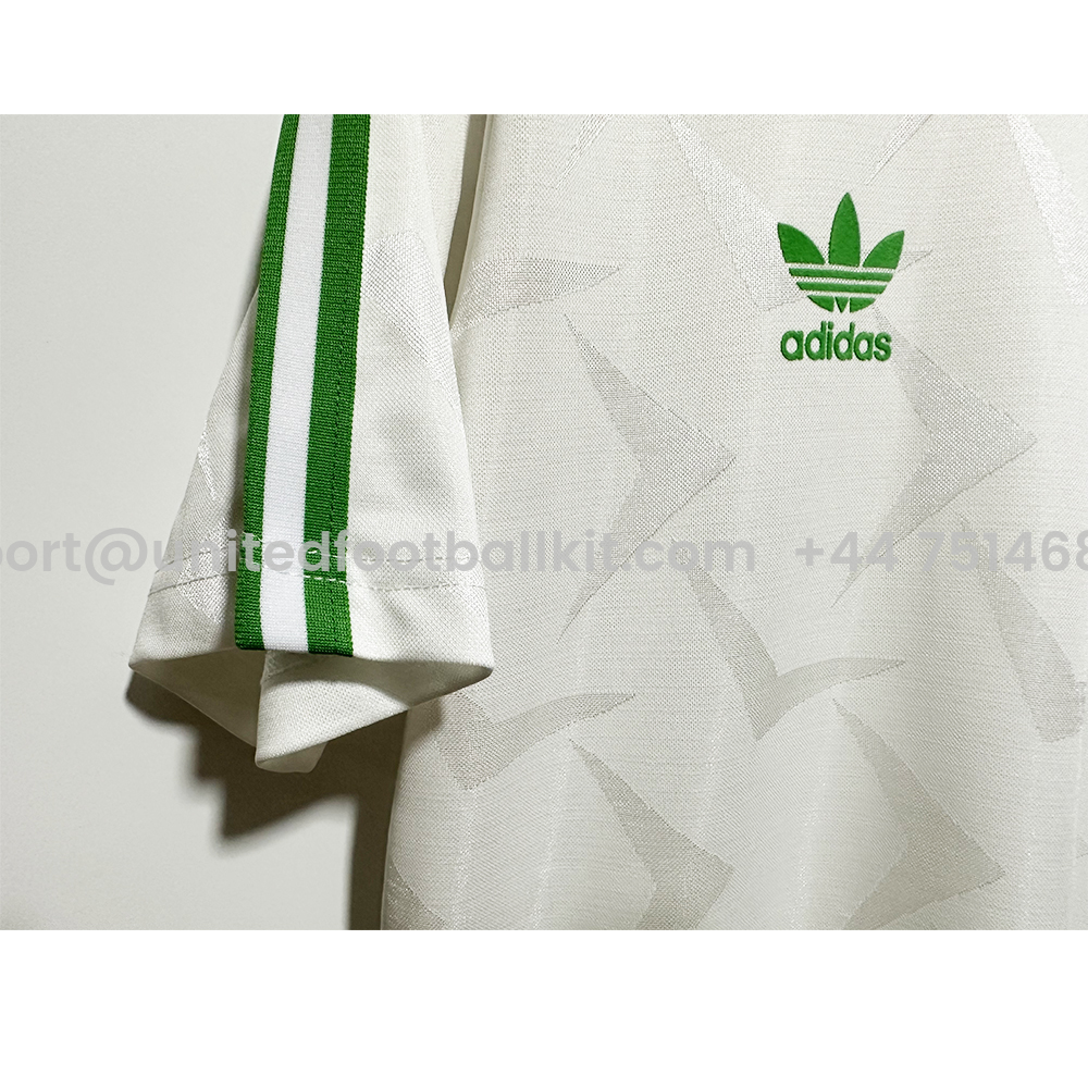 Unitedfootballkit.com | Retro Ireland 1990 Away Unsponsored Jersey -Customize Name, Number and Patch | Worldwide Shipping