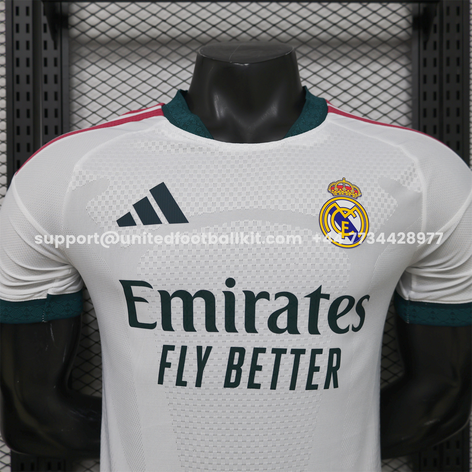 Unitedfootballkit.com | Real Madrid 26-27 Home Jersey - Player Version -Customize Name, Number and Patch | Worldwide Shipping