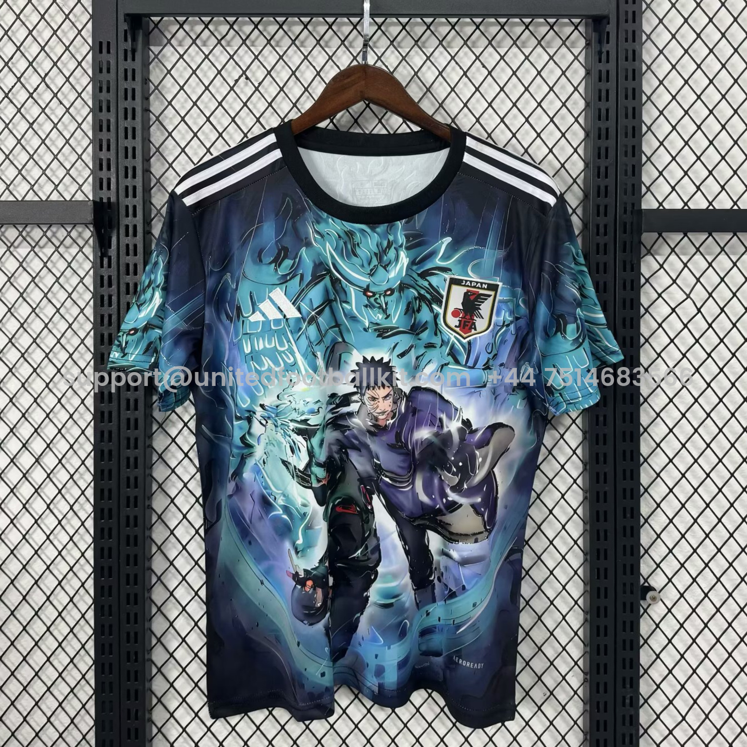 Unitedfootballkit.com | Japan 24-25 Uchiha Obito Special Edition Jersey - Fans Version -Customize Name, Number and Patch | Worldwide Shipping