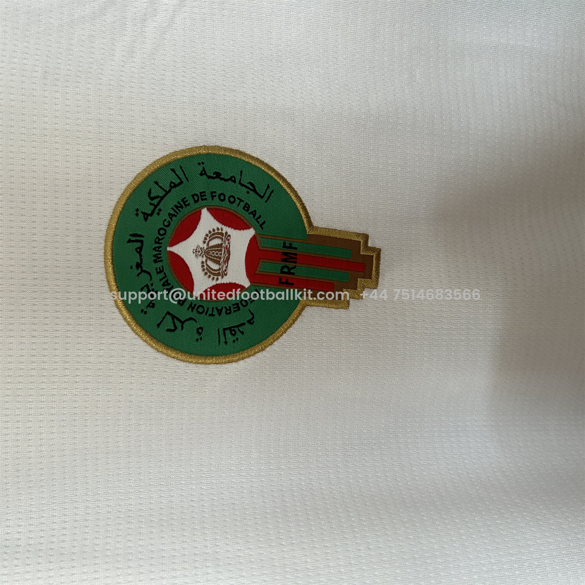 Unitedfootballkit.com | Morocco 24-25 Away Jersey - Fans Version -Customize Name, Number and Patch | Worldwide Shipping