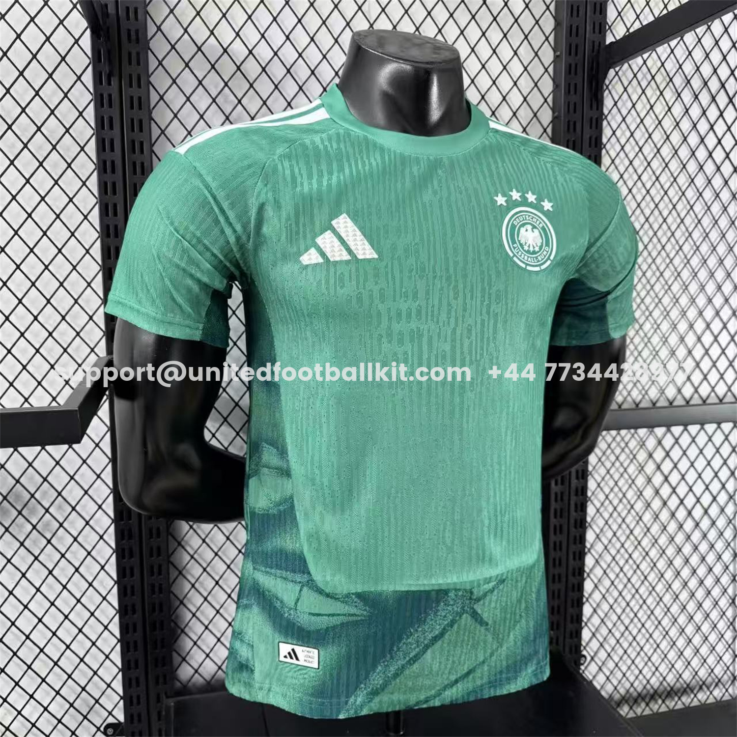 Unitedfootballkit.com | Germany 2026 Green Goalkeeper Jersey - Player Version -Customize Name, Number and Patch | Worldwide Shipping