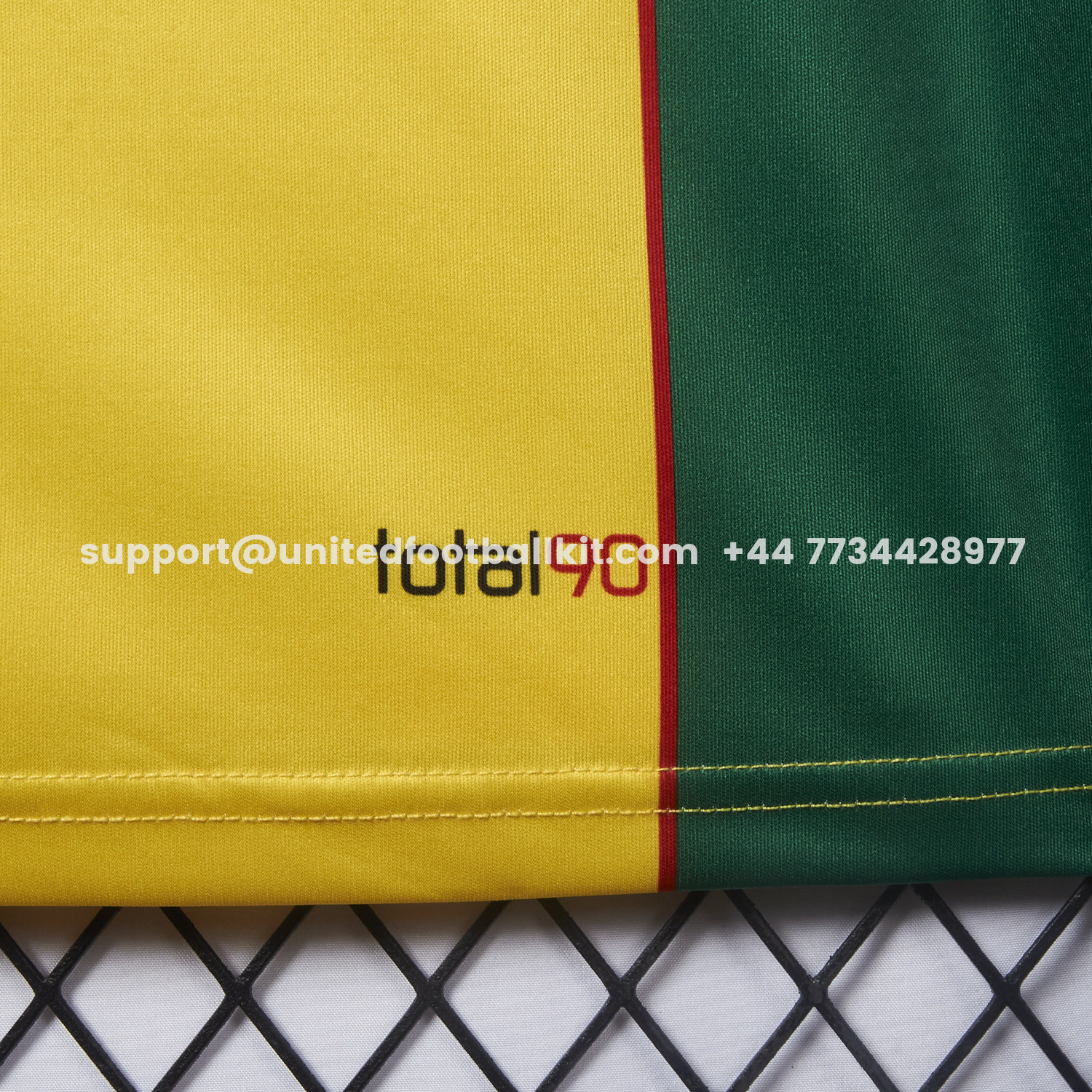 Unitedfootballkit.com | Brazil 25-26 Retro Style Total 90 Yellow Jersey - Fans Version -Customize Name, Number and Patch | Worldwide Shipping