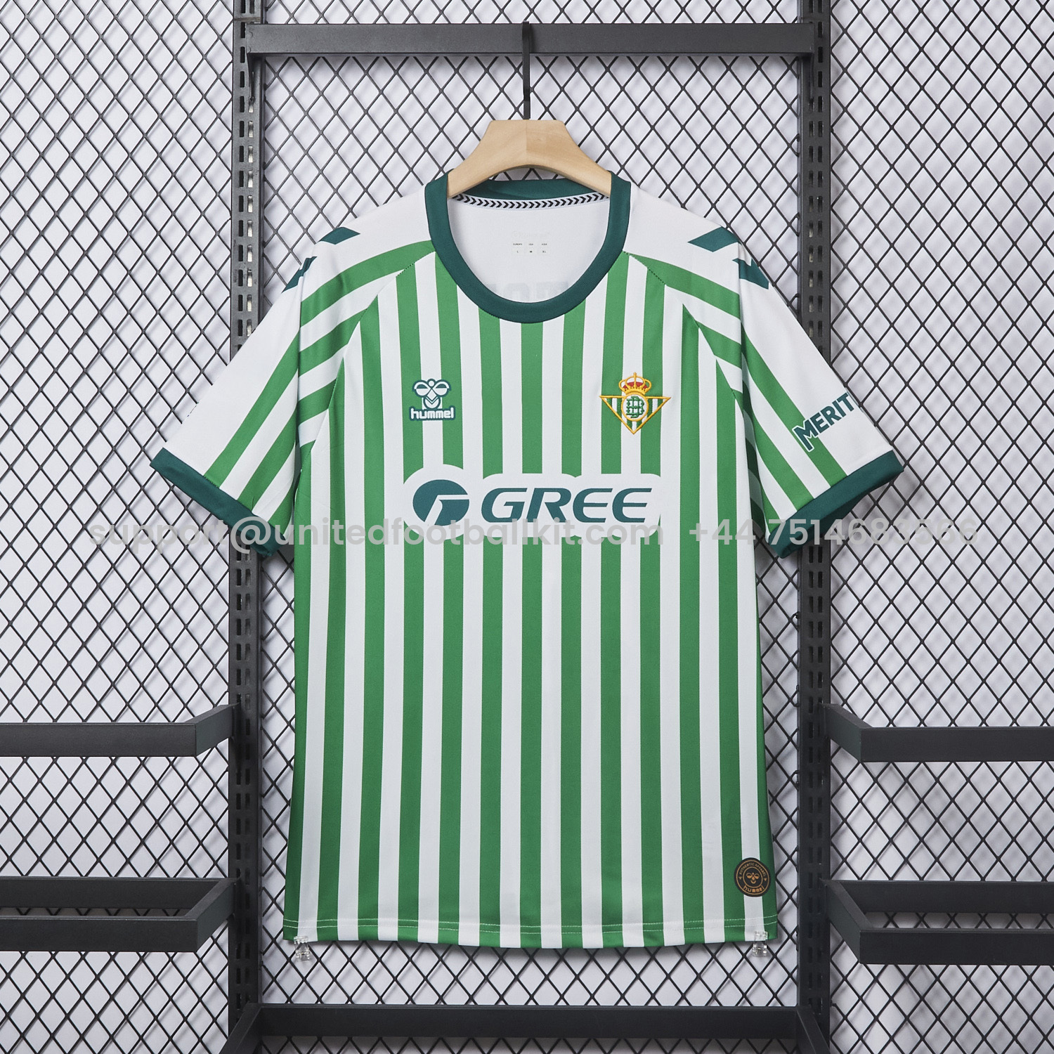 Unitedfootballkit.com | Real Betis 2025 Conference League Final Special Jersey - Fans Version -Customize Name, Number and Patch | Worldwide Shipping