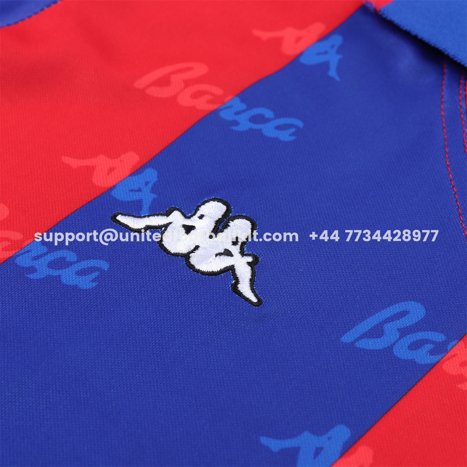 Unitedfootballkit.com | Retro Barcelona 1992-95 Home Kids Kit -Customize Name, Number and Patch | Worldwide Shipping