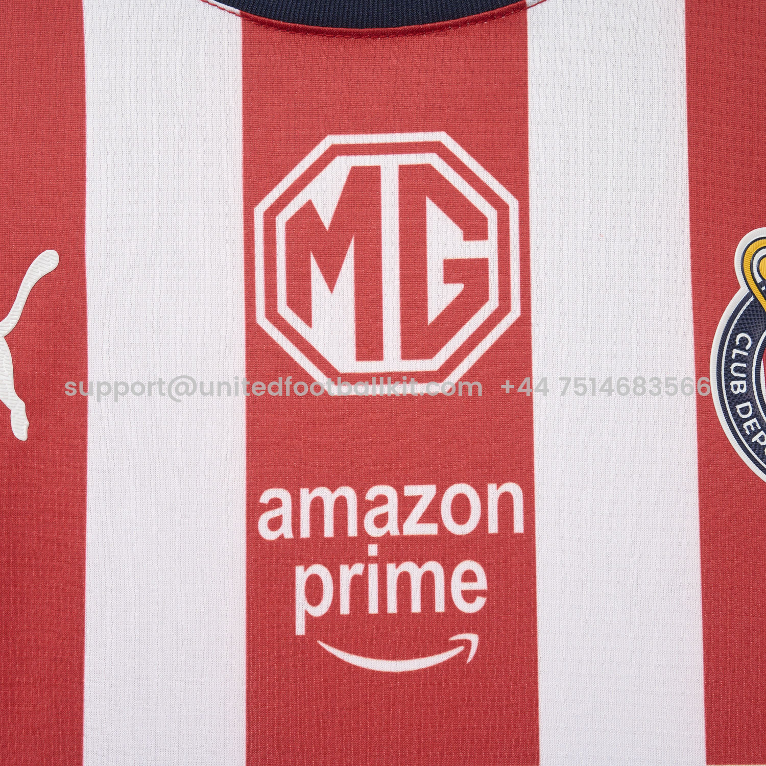 Unitedfootballkit.com | Chivas de Guadalajara 25-26 Home Jersey - Fans Version -Customize Name, Number and Patch | Worldwide Shipping