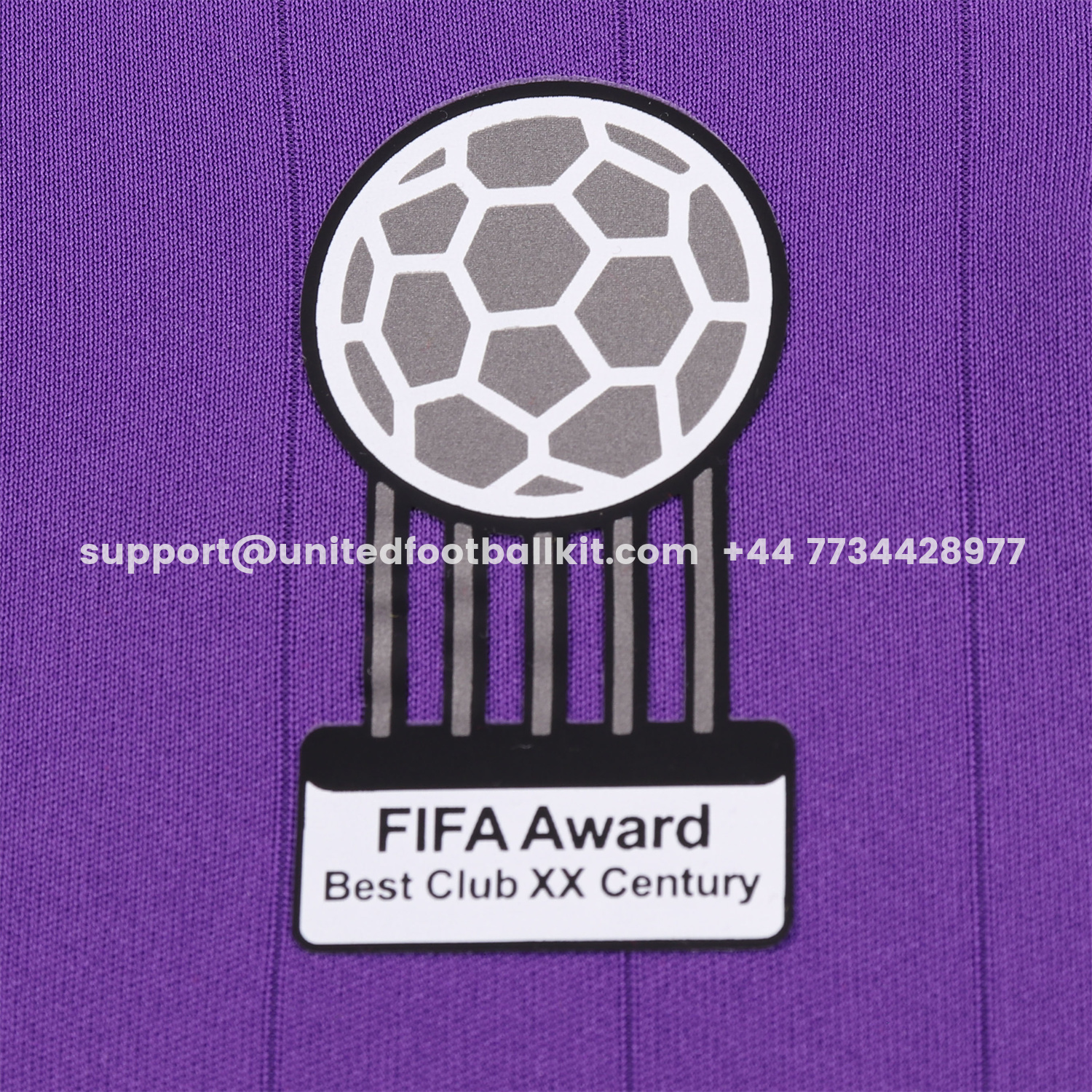 Unitedfootballkit.com | Retro Real Madrid 2006-07 Away Purple Kids Kit -Customize Name, Number and Patch | Worldwide Shipping