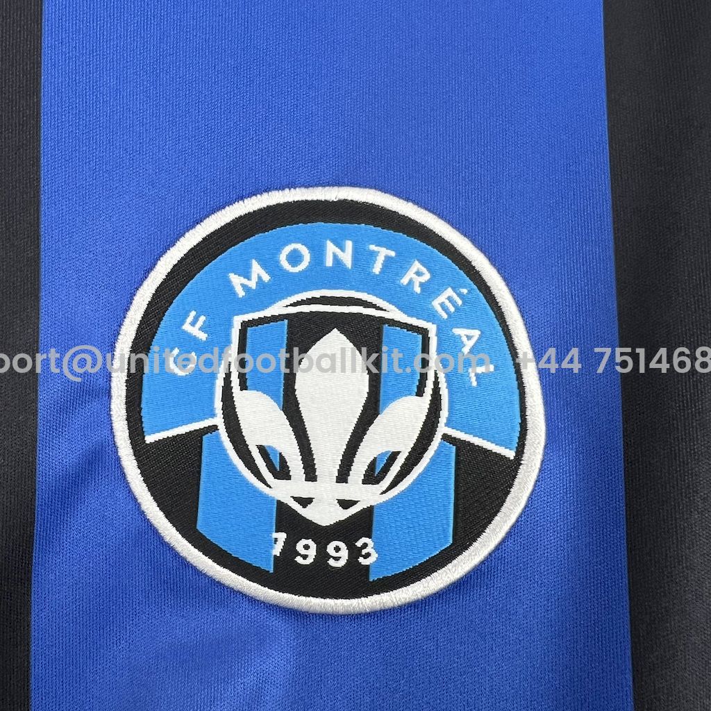 Unitedfootballkit.com | Montréal 25-26 Home Jersey - Fans Version -Customize Name, Number and Patch | Worldwide Shipping