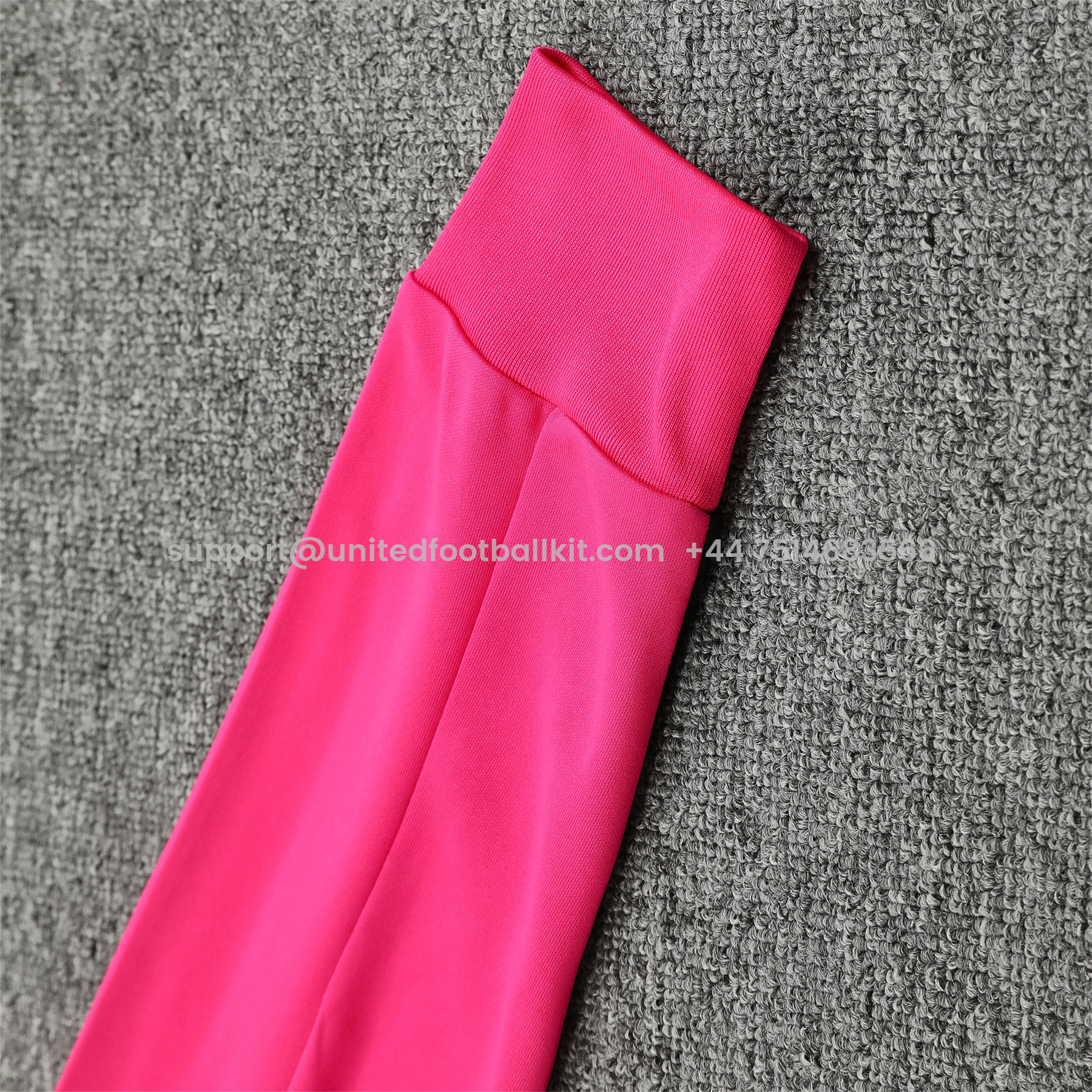 Unitedfootballkit.com | C.H.E.L.S.E.A 24-25 Training Hoodie Set - Pink Hoodie and Black Pants -Customize Name, Number and Patch | Worldwide Shipping