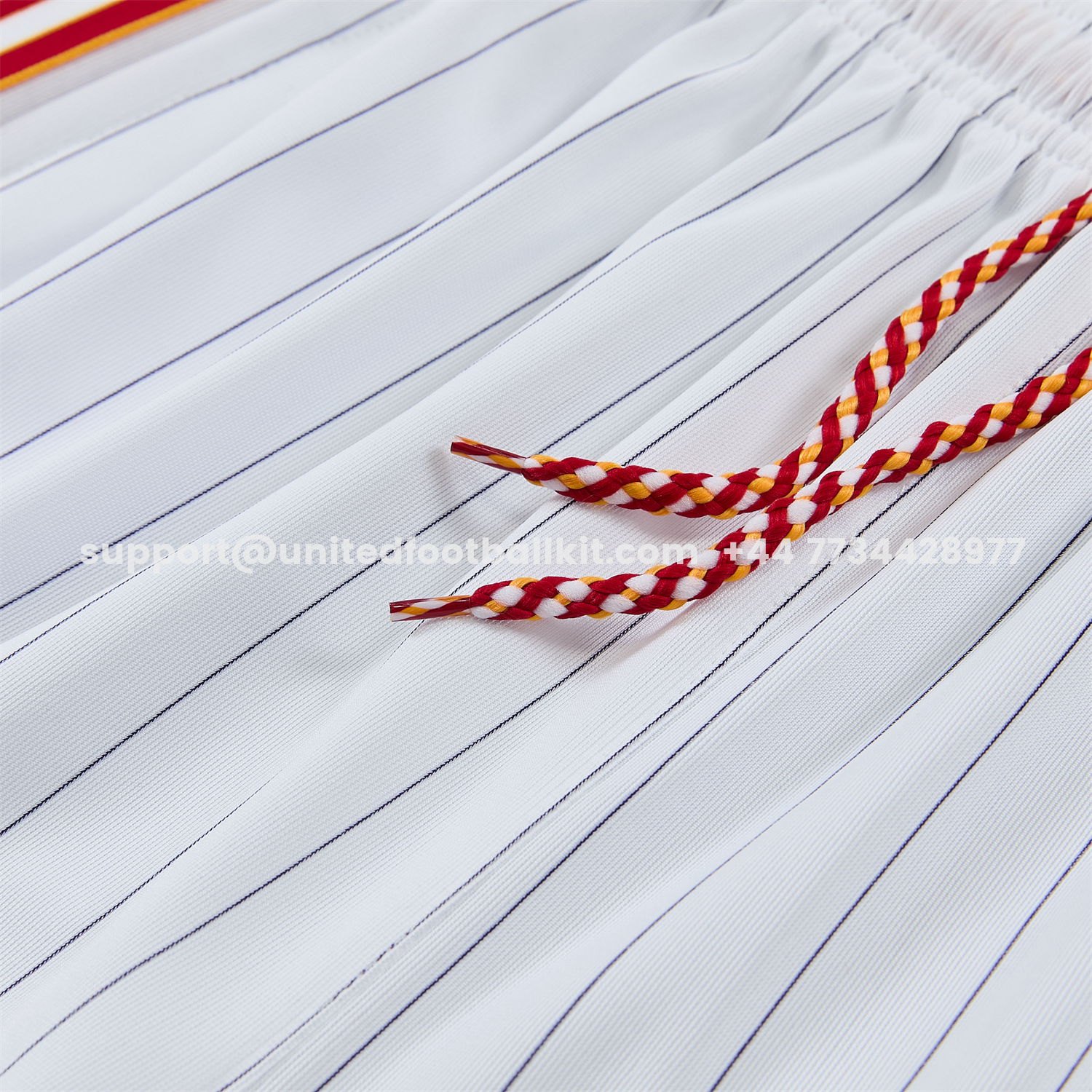 Unitedfootballkit.com | Roma 25-26 Retro Style Vest Training Set - White With Red Details Top & Pants -Customize Name, Number and Patch | Worldwide Shipping