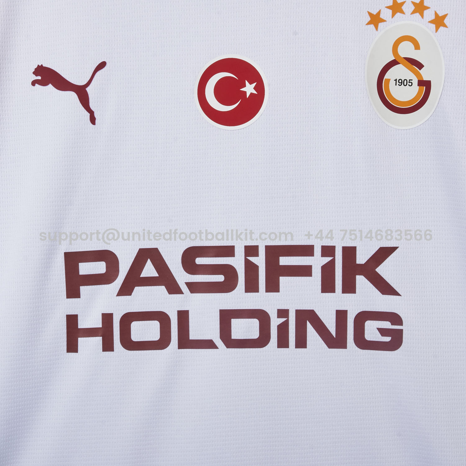 Unitedfootballkit.com | Galatasaray 25-26 Away Jersey with Five Stars - Fans Version -Customize Name, Number and Patch | Worldwide Shipping