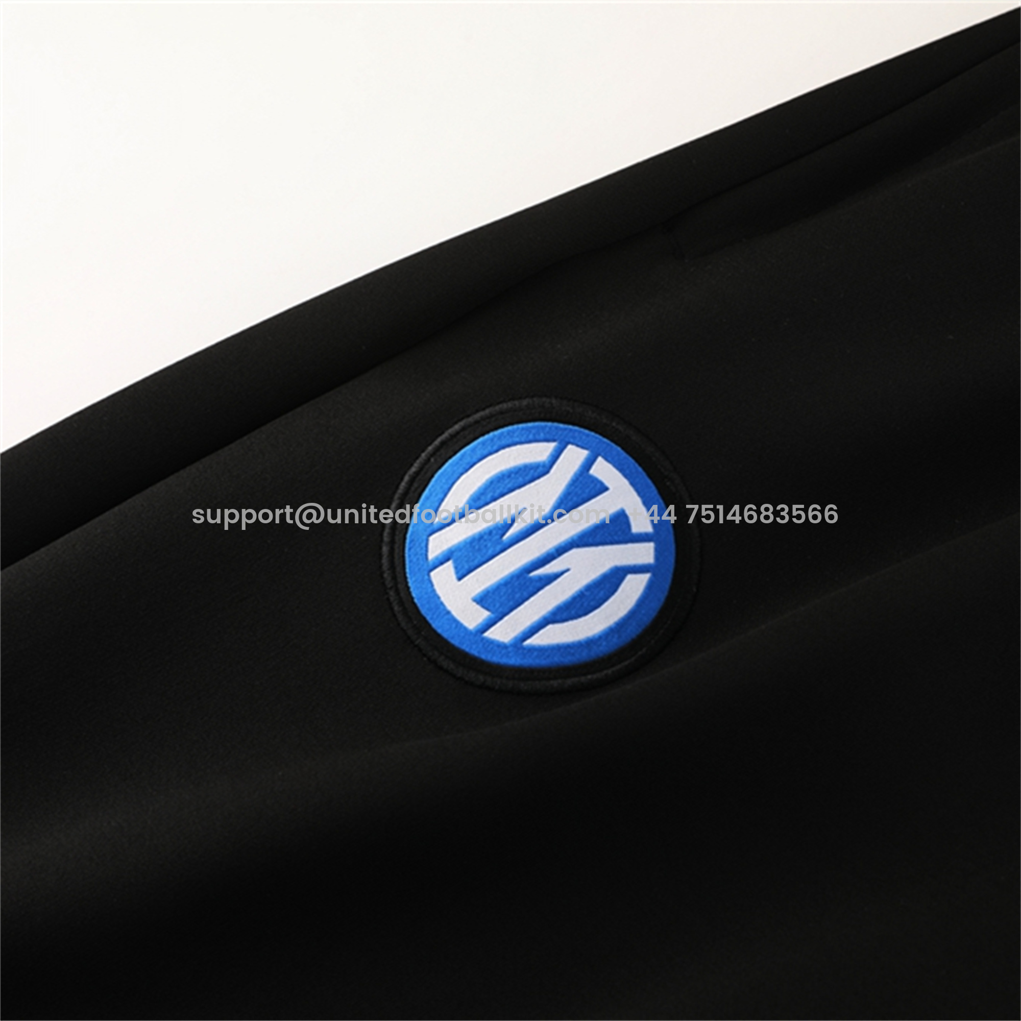 Unitedfootballkit.com | Inter Milan 24-25 Jacket Training Tracksuit - Deep Blue -Customize Name, Number and Patch | Worldwide Shipping