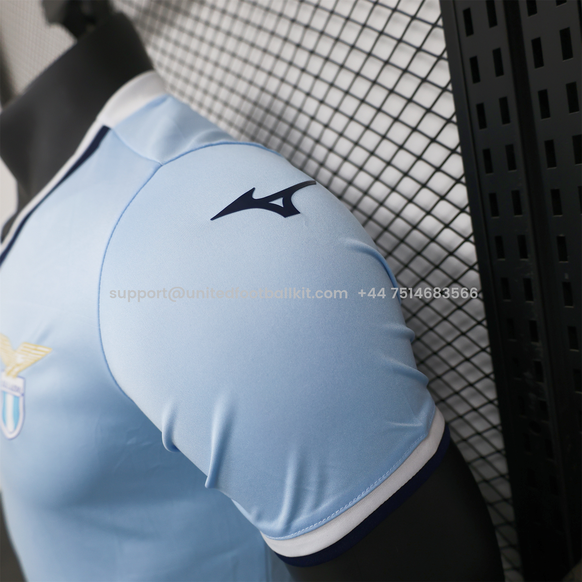 Unitedfootballkit.com | Lazio 24-25 Home Jersey - Player Version -Customize Name, Number and Patch | Worldwide Shipping