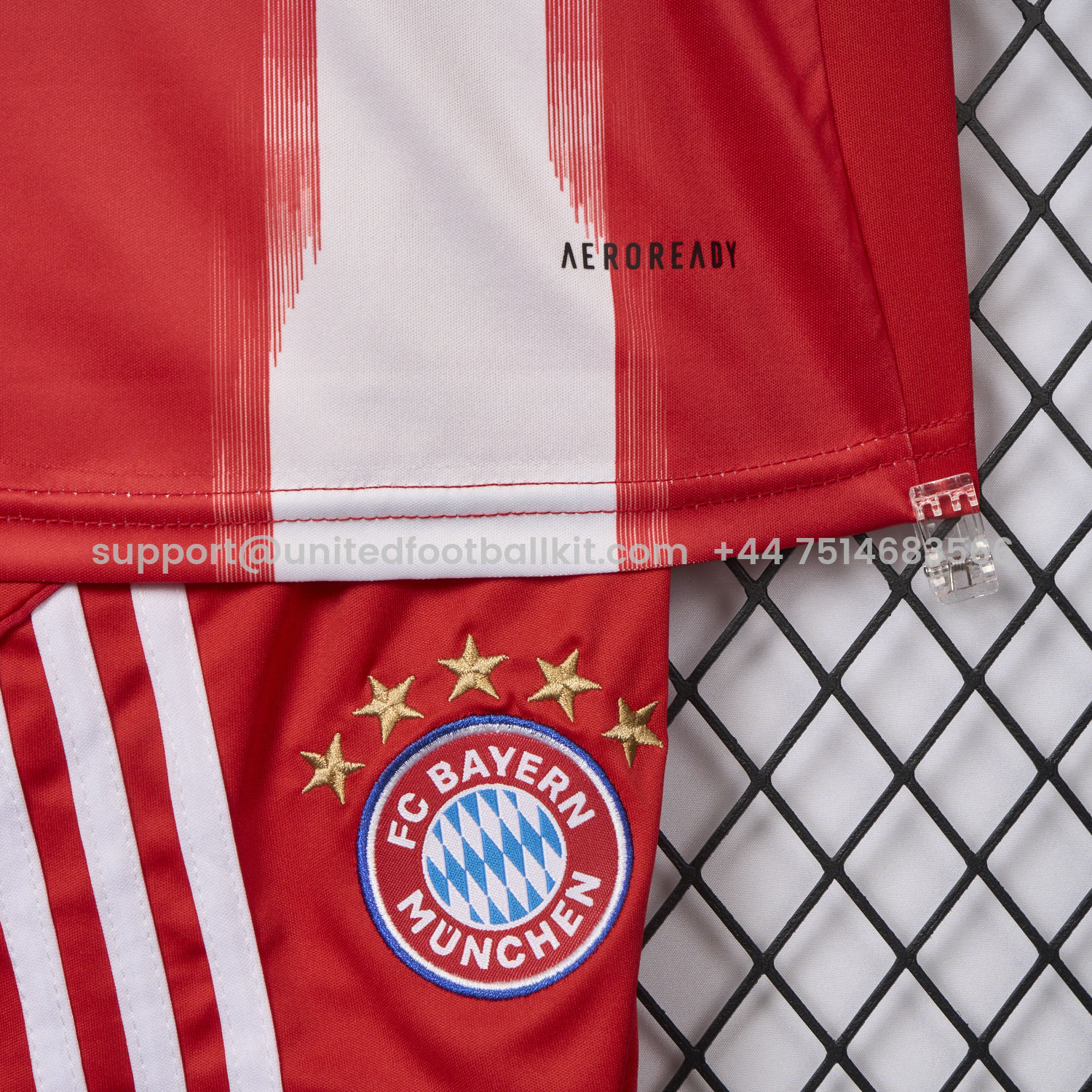 Unitedfootballkit.com | Bayern Munich 25-26 Home Kids Kit -Customize Name, Number and Patch | Worldwide Shipping