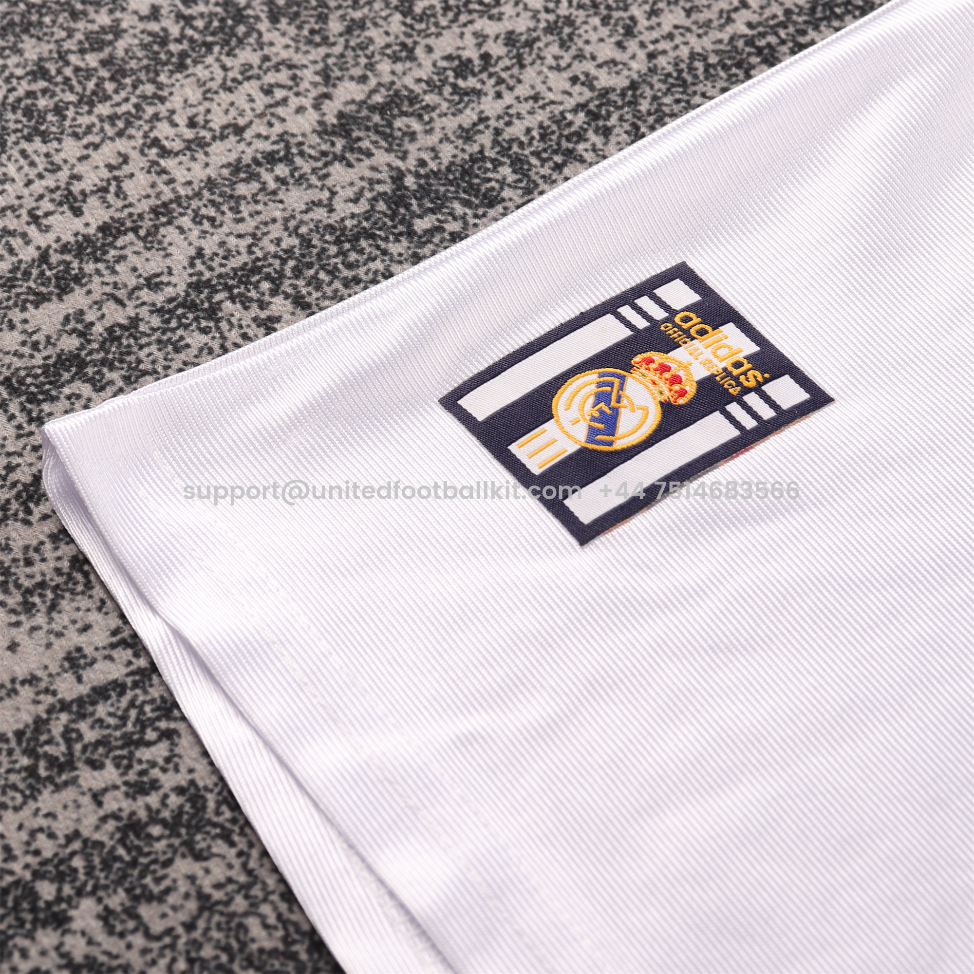 Unitedfootballkit.com | Retro Real Madrid 1998-00 Home Kids Kit -Customize Name, Number and Patch | Worldwide Shipping