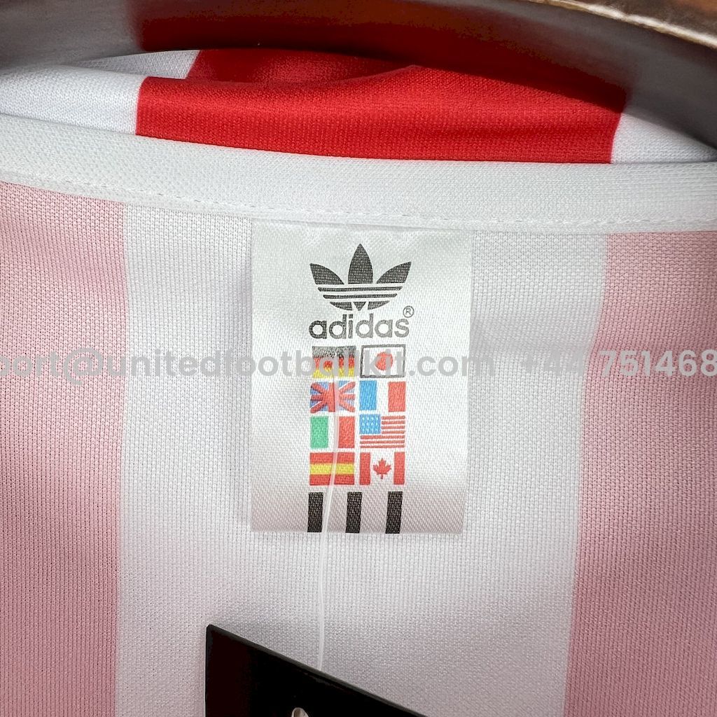 Unitedfootballkit.com | Retro Sporting de Gijon 1980-81 Home Jersey -Customize Name, Number and Patch | Worldwide Shipping