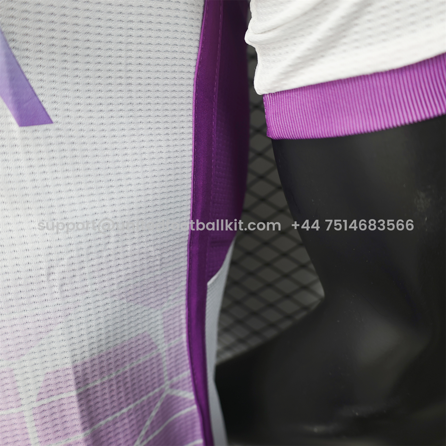Unitedfootballkit.com | Algeria 25-26 White Purple Gradient with Hexagonal Pattern Jersey - Player Version -Customize Name, Number and Patch | Worldwide Shipping