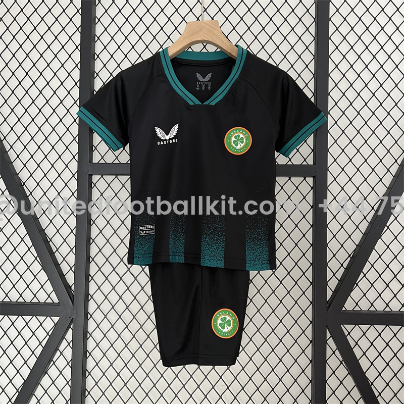 Unitedfootballkit.com | Ireland 2023 Third Kids Kit -Customize Name, Number and Patch | Worldwide Shipping
