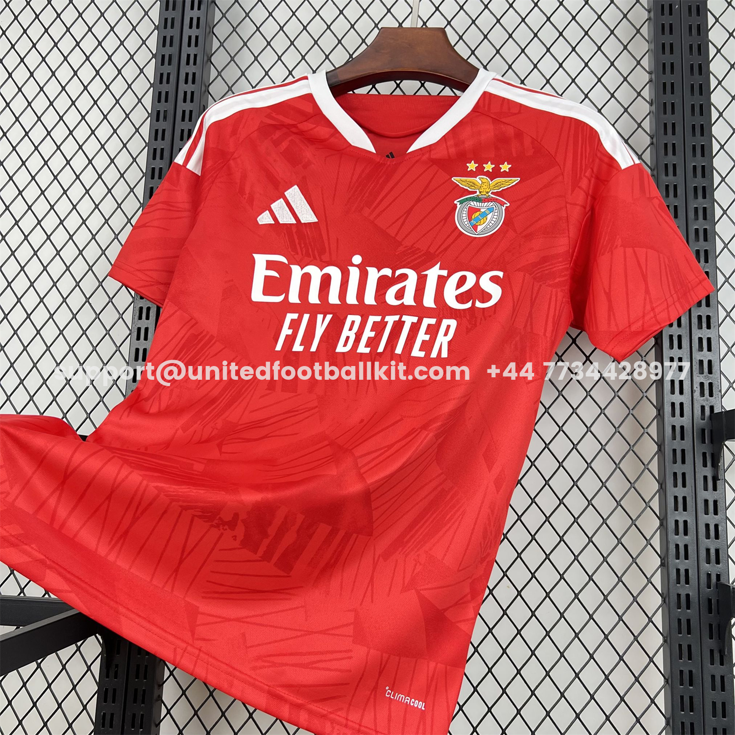 Unitedfootballkit.com | Benfica 26-27 Home Jersey - Fans Version -Customize Name, Number and Patch | Worldwide Shipping