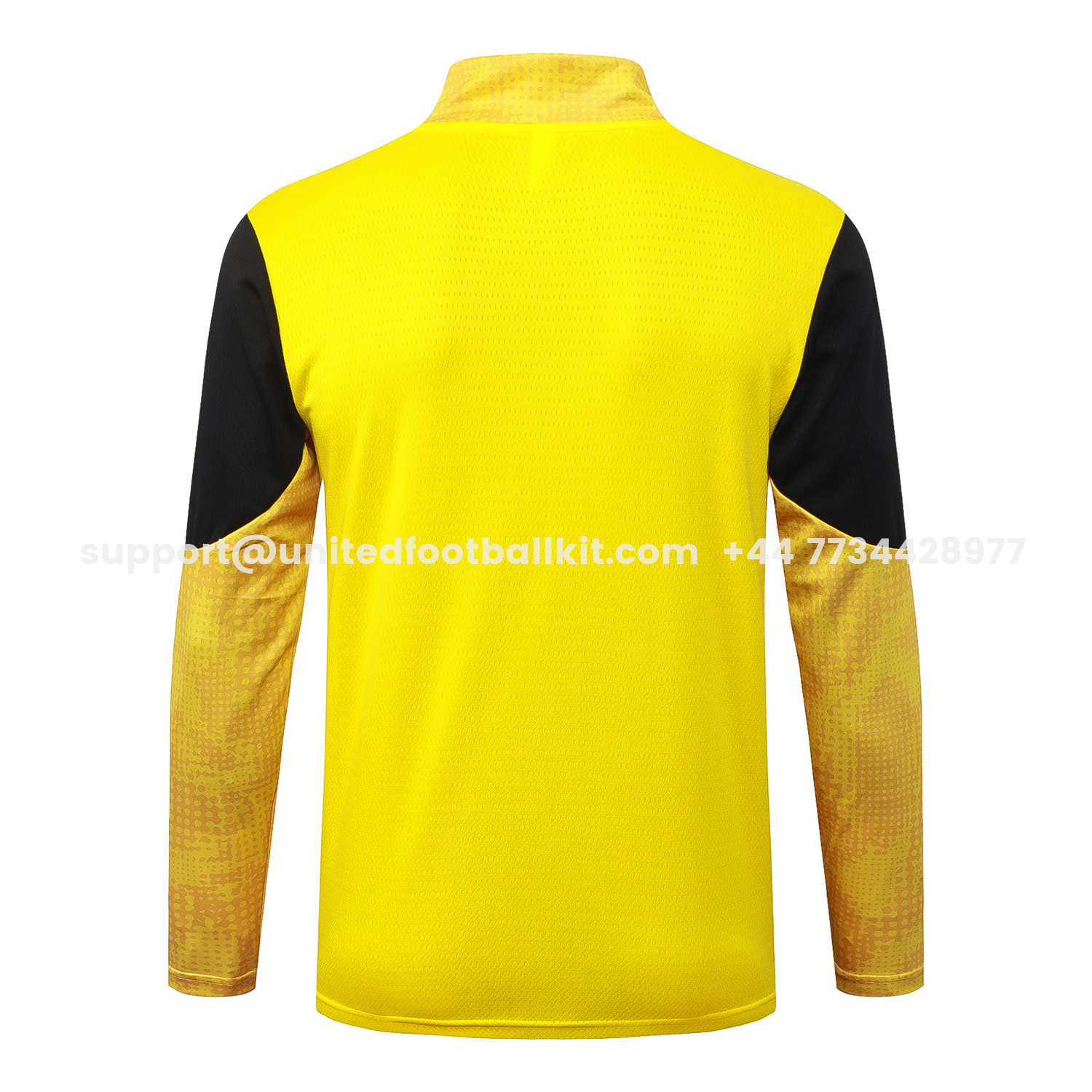 Unitedfootballkit.com | Dortmund 25-26 Jacket Training Tracksuit - Yellow top & Black Pants -Customize Name, Number and Patch | Worldwide Shipping