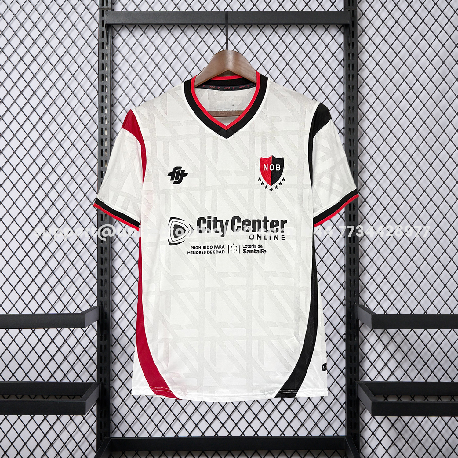 Unitedfootballkit.com | Newell's Old Boys 26-27 Away Jersey - Fans Version -Customize Name, Number and Patch | Worldwide Shipping