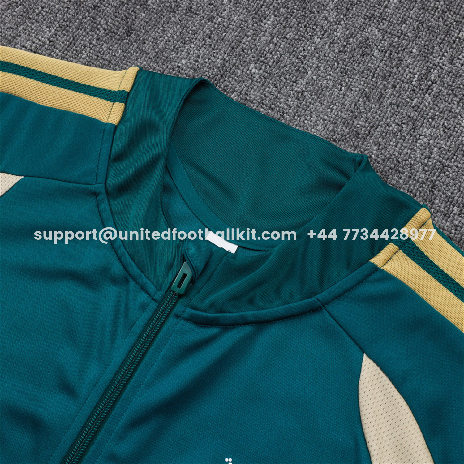 Unitedfootballkit.com | Saudi Arabia 2026 Jacket Training Tracksuit - Dark Green With Purple Jackets & Green Pants -Customize Name, Number and Patch | Worldwide Shipping