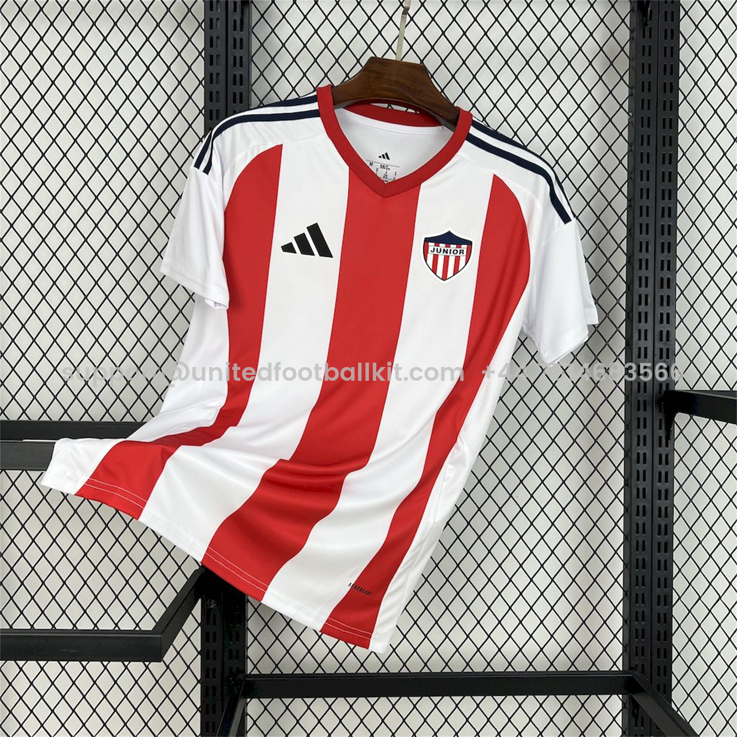 Unitedfootballkit.com | Club Junior FC 25-26 Home Unsponsored Jersey - Fans Version -Customize Name, Number and Patch | Worldwide Shipping