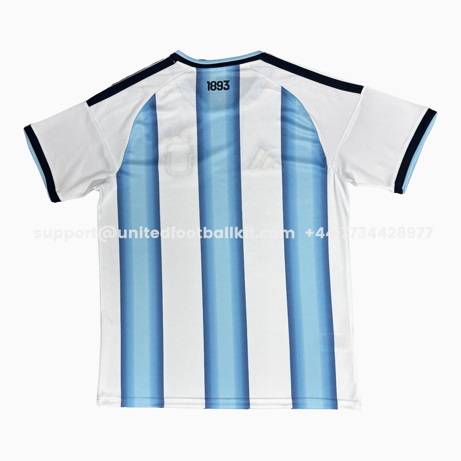 Unitedfootballkit.com | Argentina 2026 Home Jersey Without Chest Patch - Fans Version -Customize Name, Number and Patch | Worldwide Shipping