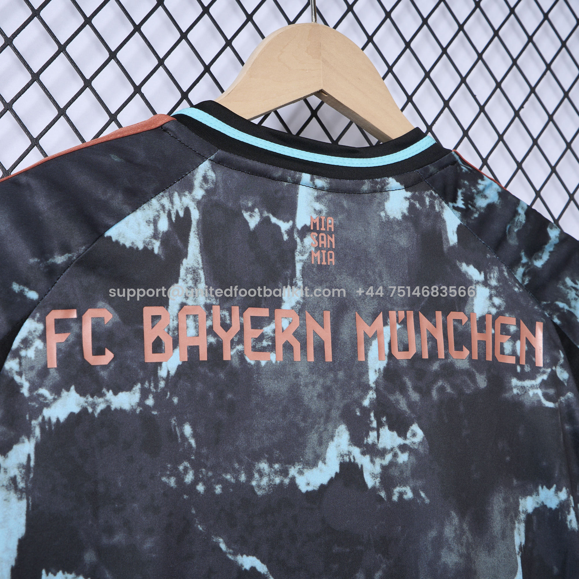 Unitedfootballkit.com | Bayern Munich 24-25 Away Jersey - Fans Version -Customize Name, Number and Patch | Worldwide Shipping