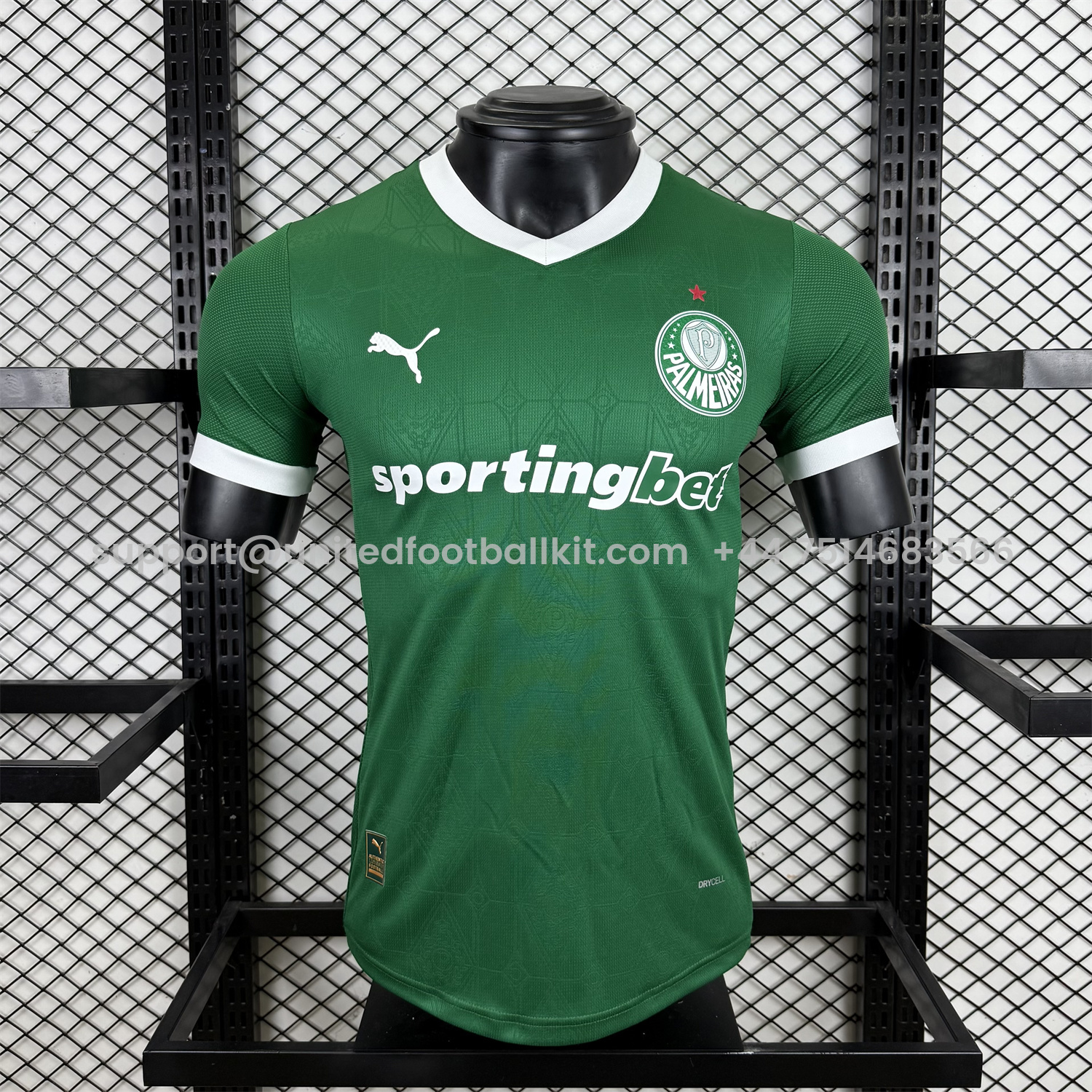 Unitedfootballkit.com | Palmeiras 2025-26 Home Jersey - Player Version -Customize Name, Number and Patch | Worldwide Shipping