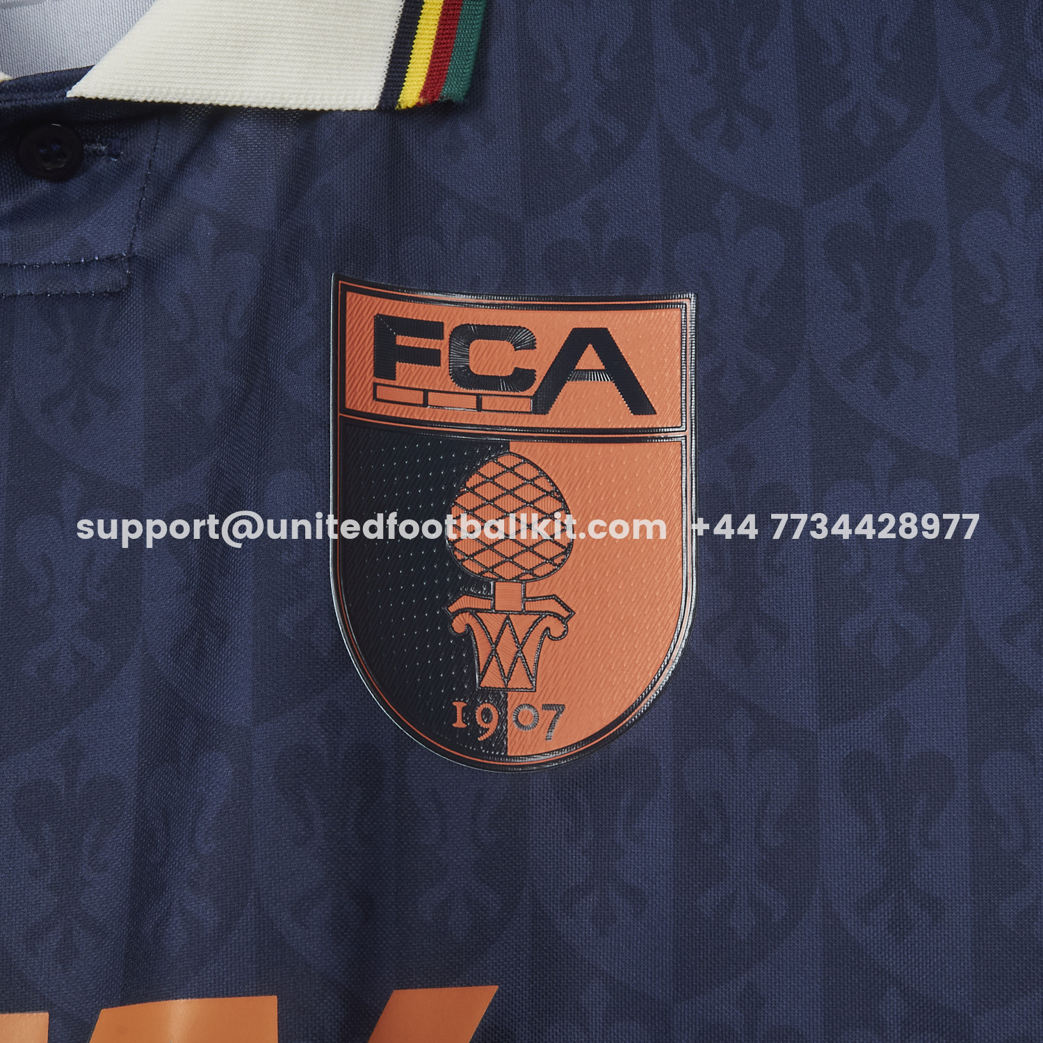 Unitedfootballkit.com | Augsburg 25-26 Blue Goalkeeper Jersey - Fans Version -Customize Name, Number and Patch | Worldwide Shipping
