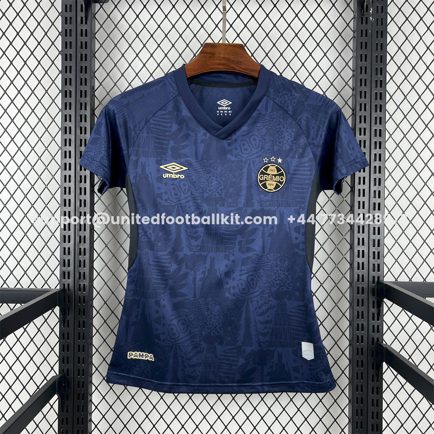 Unitedfootballkit.com | Women's Gremio 25-26 Third Unsponsored Jersey -Customize Name, Number and Patch | Worldwide Shipping