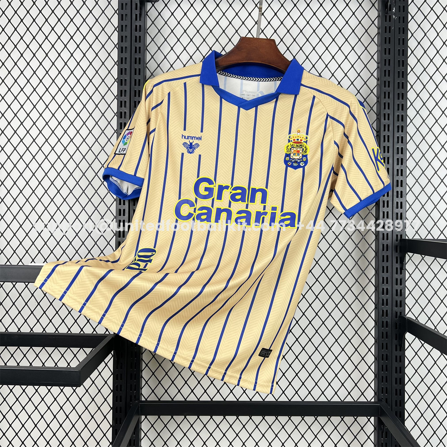 Unitedfootballkit.com | Las Palmas 25-26 Vintage Style Special Jersey - Fans Version -Customize Name, Number and Patch | Worldwide Shipping