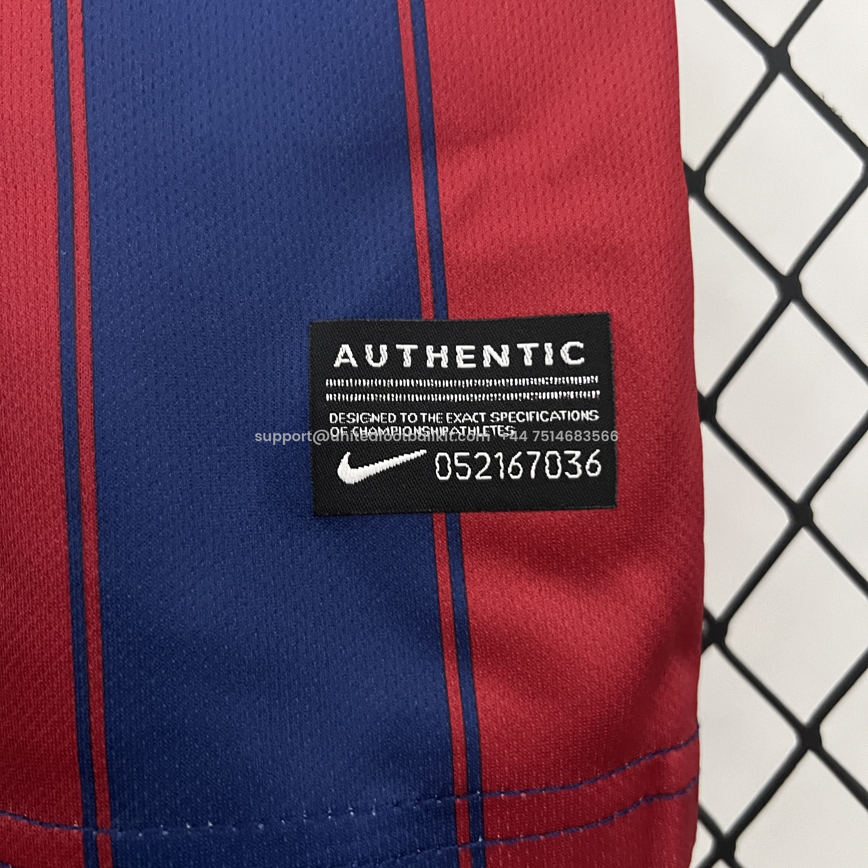 Unitedfootballkit.com | Retro Barcelona 2009-10 Home Stadium Kids Kit -Customize Name, Number and Patch | Worldwide Shipping