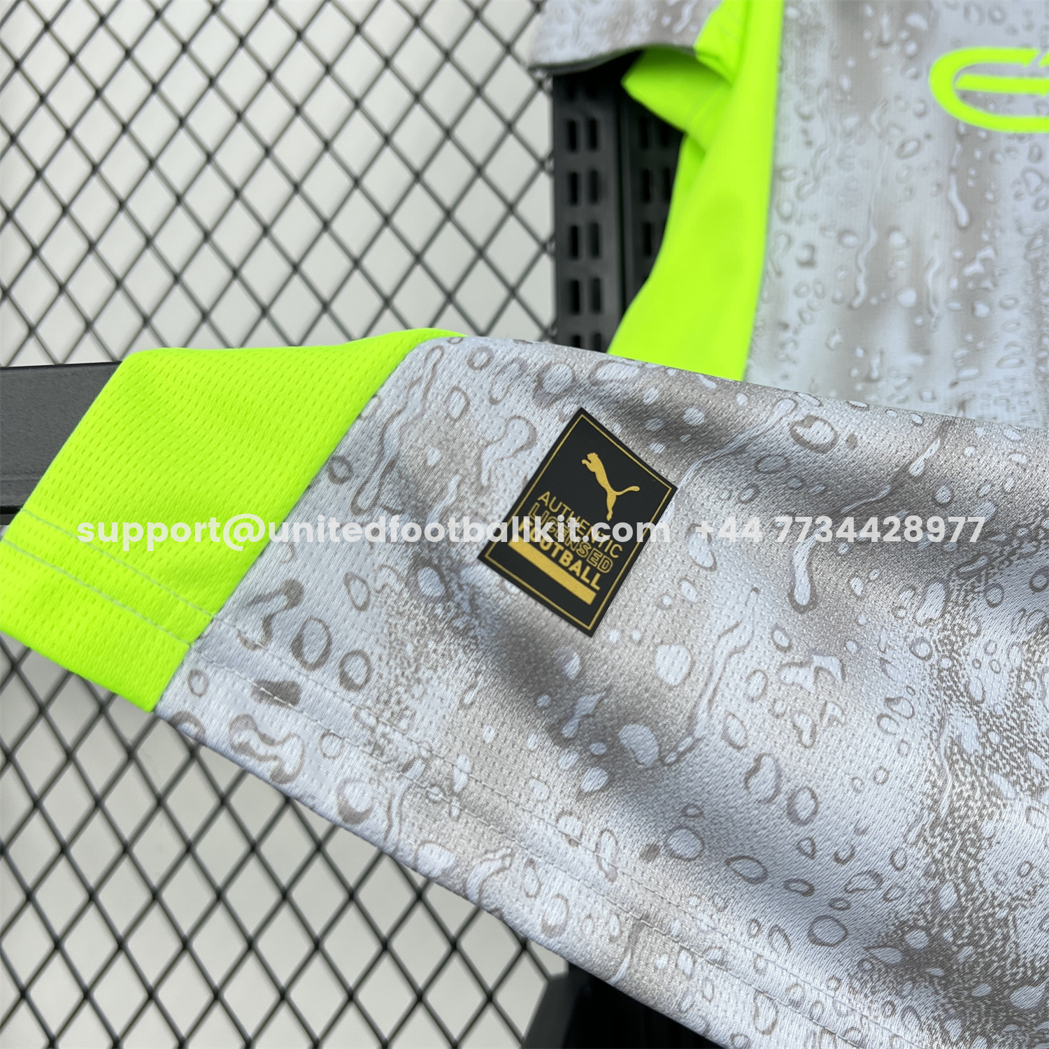 Unitedfootballkit.com | Manchester City 25-26 Third Grey Jersey - Fans Version -Customize Name, Number and Patch | Worldwide Shipping