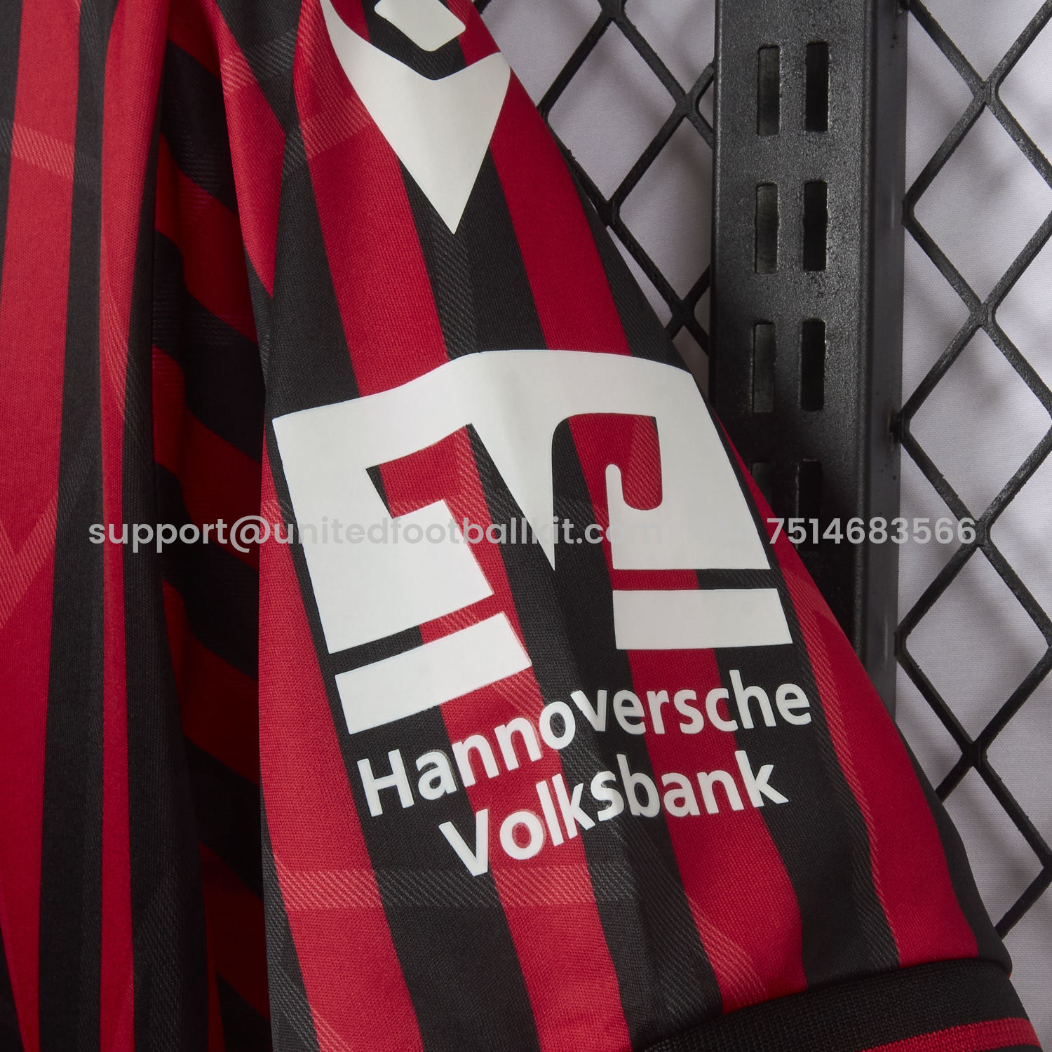 Unitedfootballkit.com | Hannover 96 25-26 Home Jersey - Fans Version -Customize Name, Number and Patch | Worldwide Shipping