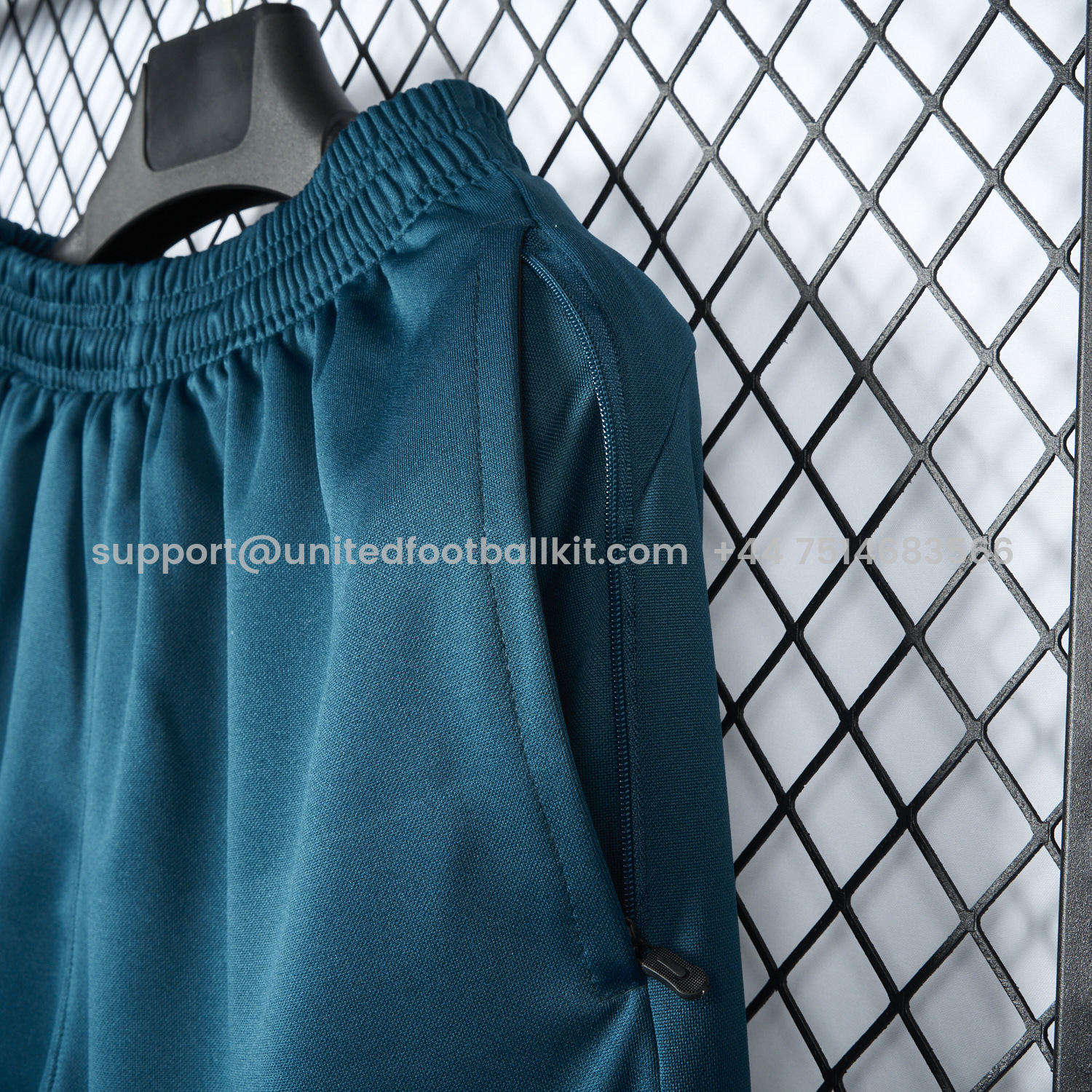 Unitedfootballkit.com | Marseille 24-25 Royal Deep Teal Training Pants - Player Version -Customize Name, Number and Patch | Worldwide Shipping