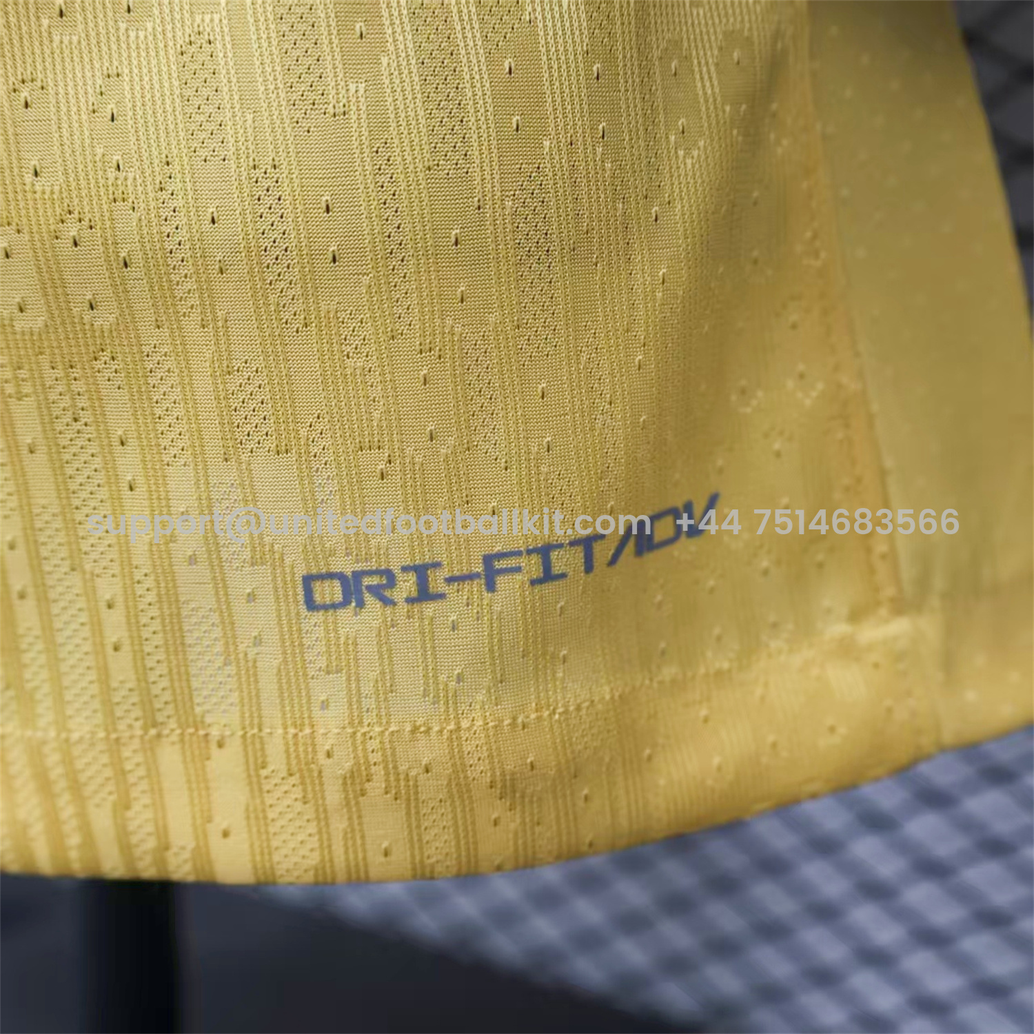 Unitedfootballkit.com | Al Ittihad Jeddah United 25-26 Third Yellow Jersey - Player Version -Customize Name, Number and Patch | Worldwide Shipping