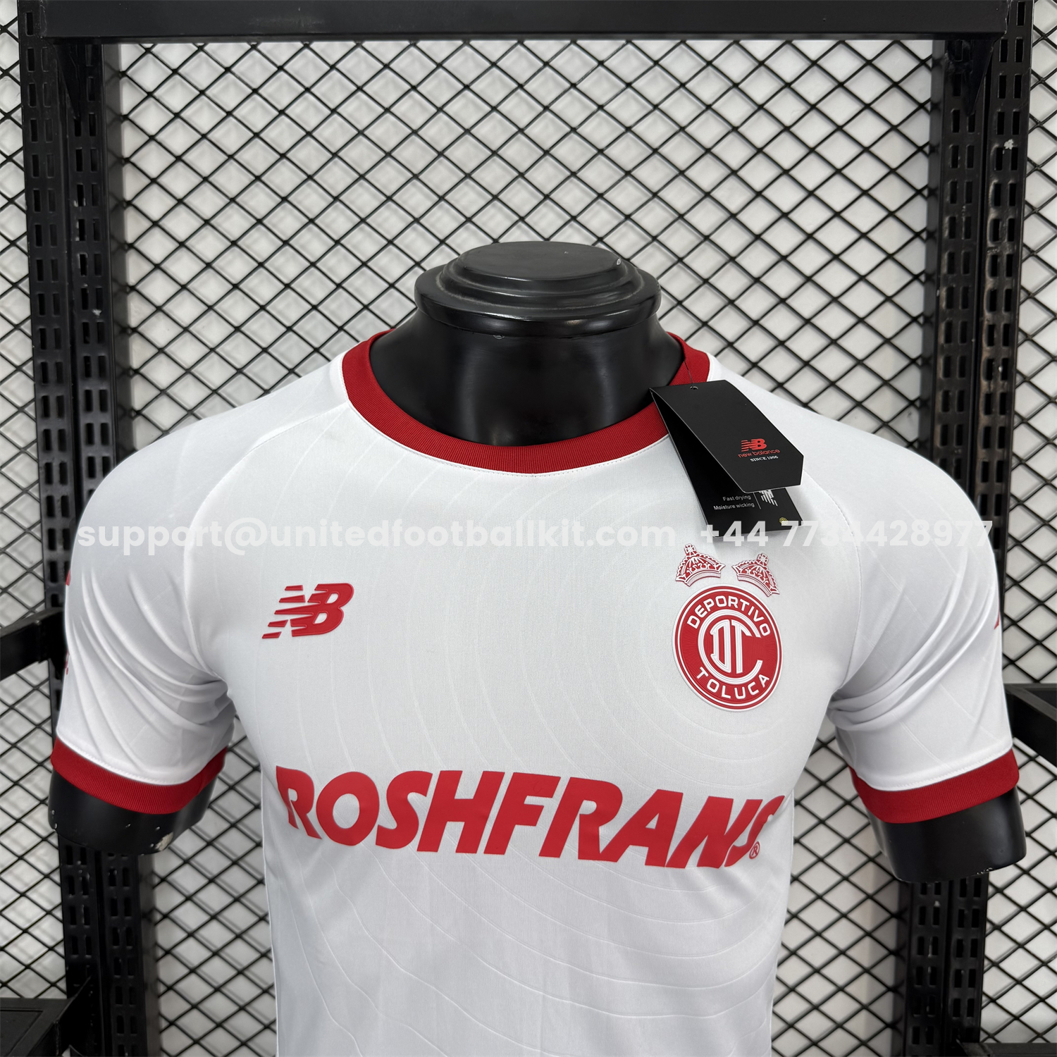 Unitedfootballkit.com | 【The Double Winners】Toluca 25-26 White Special Jersey - Player Version -Customize Name, Number and Patch | Worldwide Shipping