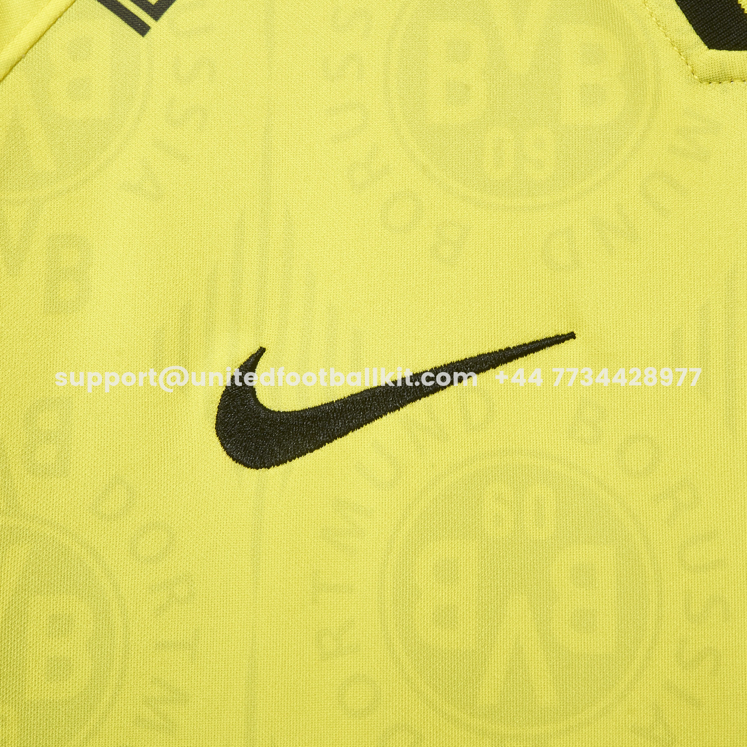 Unitedfootballkit.com | Retro Dortmund 1996-97 Home Jersey -Customize Name, Number and Patch | Worldwide Shipping