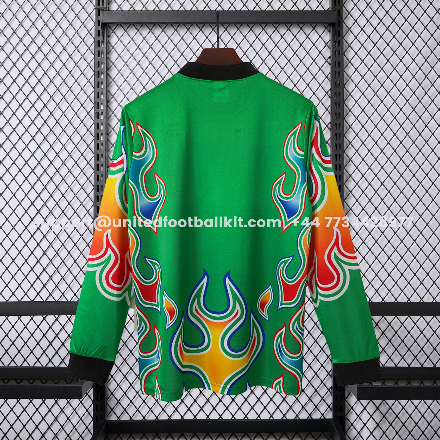 Unitedfootballkit.com | Retro Japan 1998 Green Goalkeeper Long Sleeves Jersey -Customize Name, Number and Patch | Worldwide Shipping