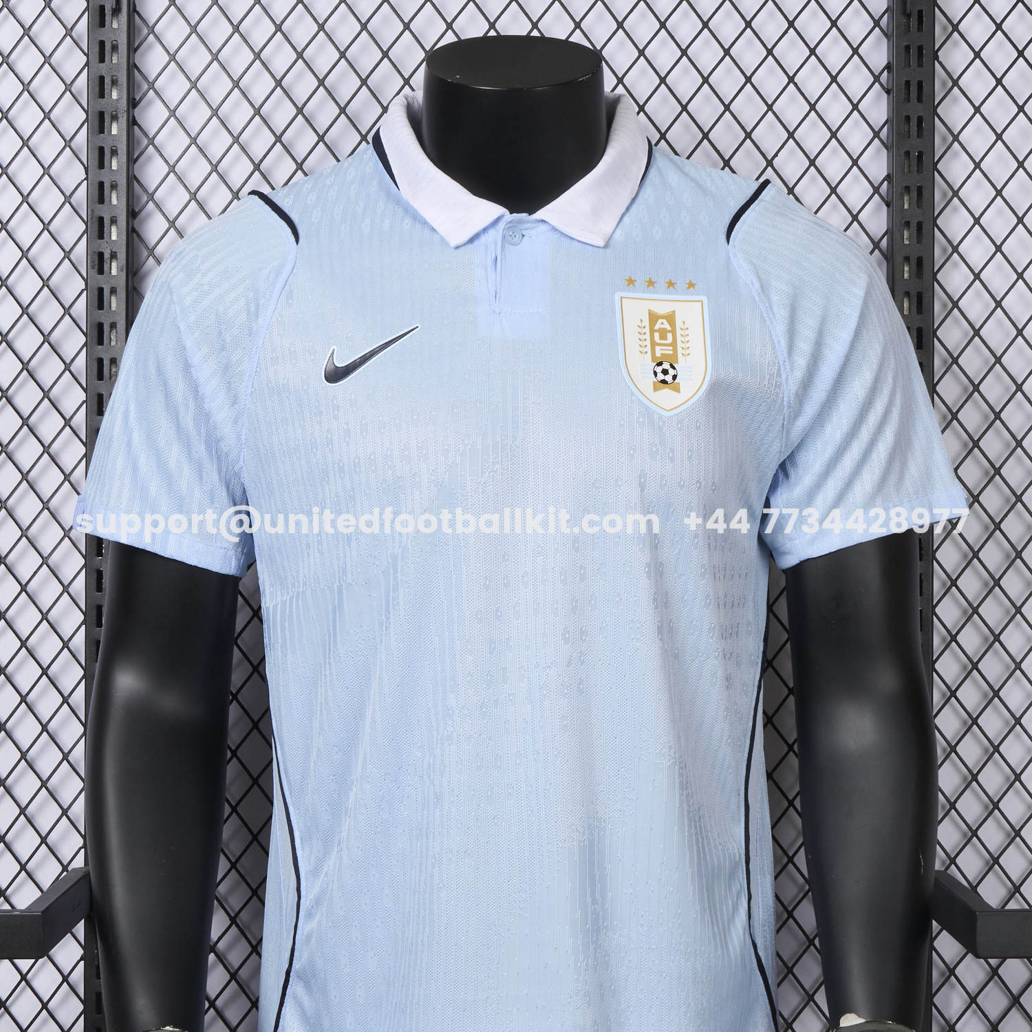Unitedfootballkit.com | Uruguay 2026 Home Jersey - Player Version -Customize Name, Number and Patch | Worldwide Shipping