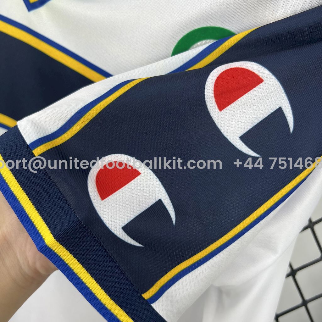 Unitedfootballkit.com | Retro Parma 2002-03 Away Jersey - Fans Version -Customize Name, Number and Patch | Worldwide Shipping