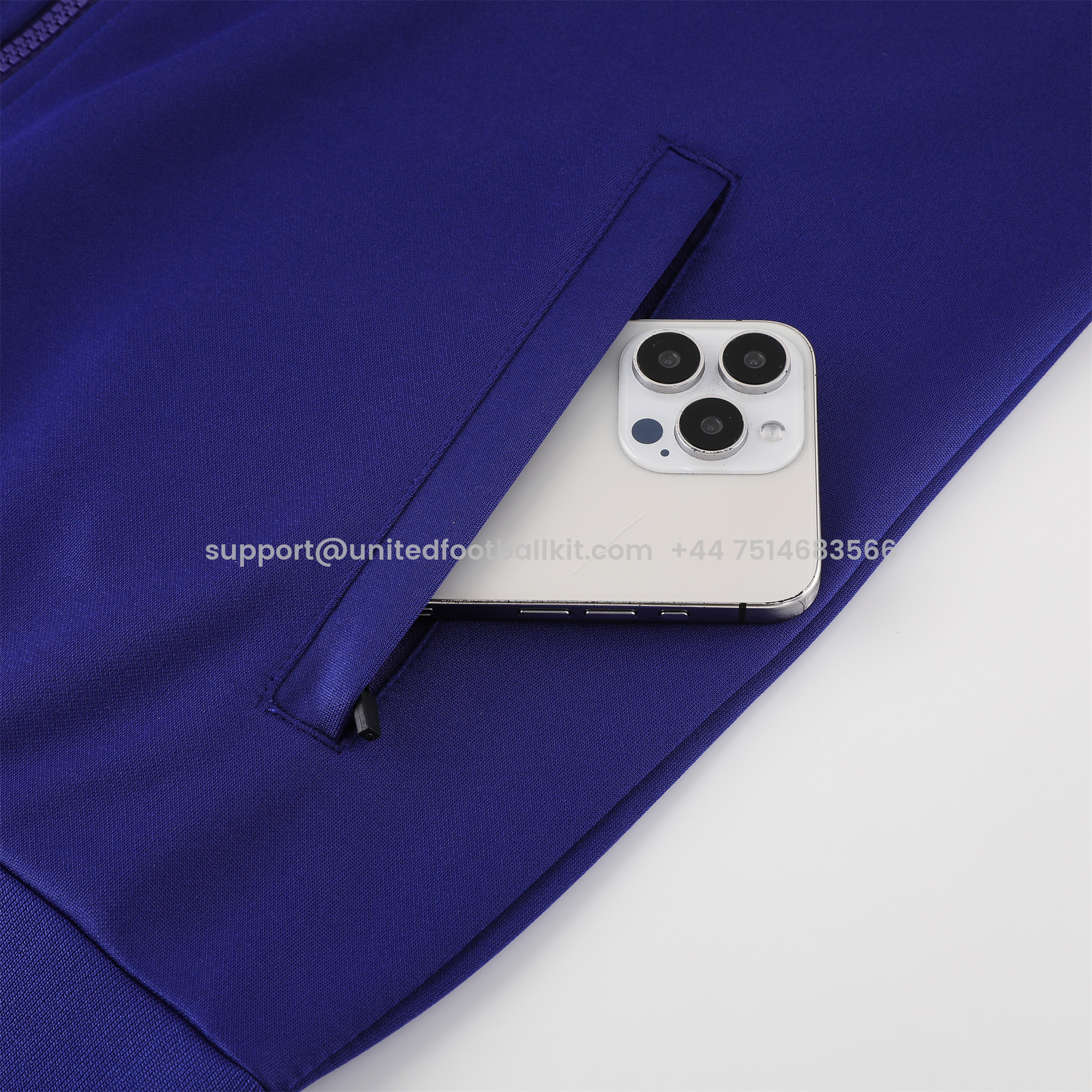 Unitedfootballkit.com | Barcelona 24-25 Jacket Training Tracksuit - Blue & Red -Customize Name, Number and Patch | Worldwide Shipping