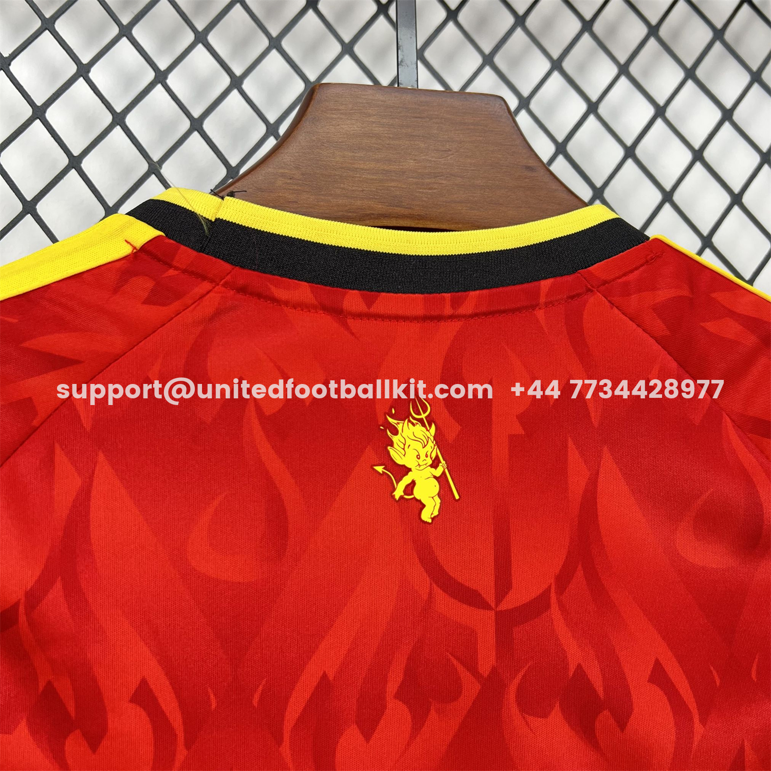 Unitedfootballkit.com | Belgium 2026 Home Kids Kit -Customize Name, Number and Patch | Worldwide Shipping