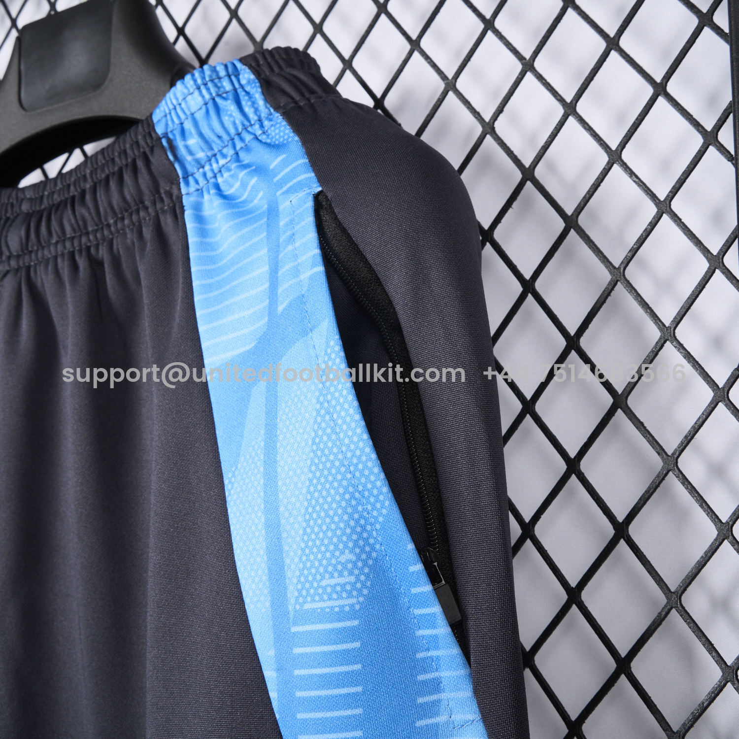 Unitedfootballkit.com | Argentina 24-25 Deep Grey Training Pants - Player Version -Customize Name, Number and Patch | Worldwide Shipping
