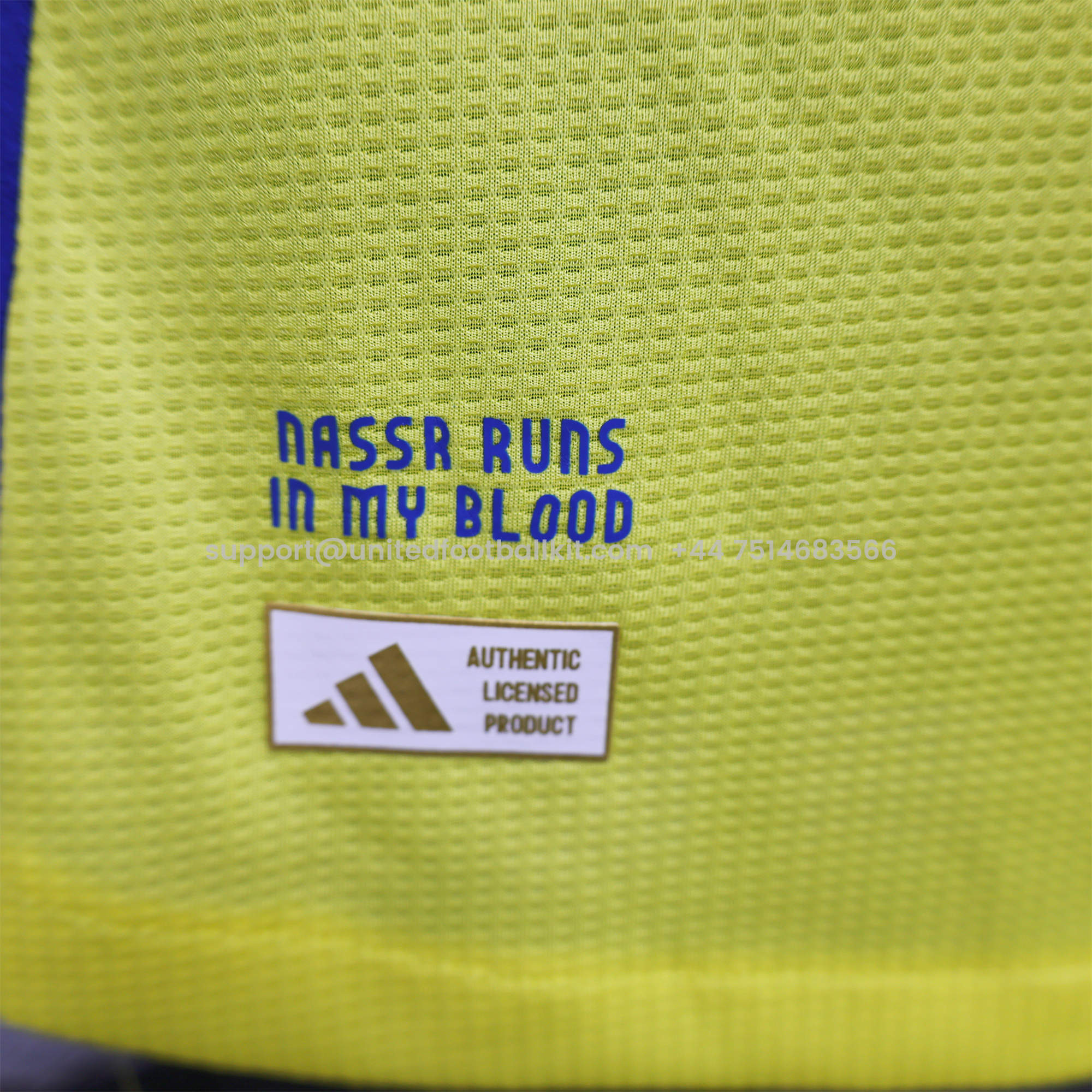 Unitedfootballkit.com | Al Nassr Riyadh Victory 24-25 Home Long Sleeve Jersey - Player Version -Customize Name, Number and Patch | Worldwide Shipping