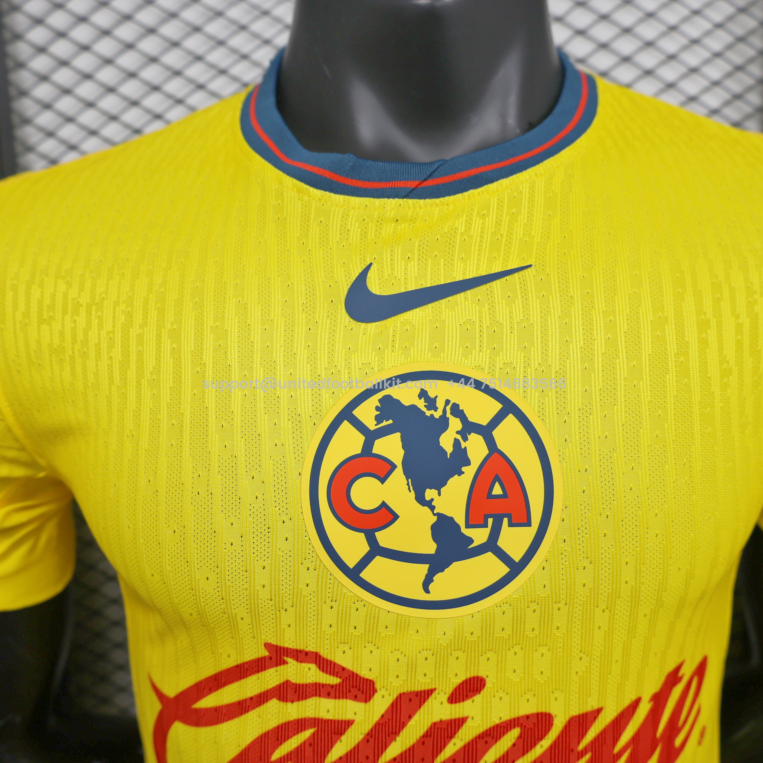 Unitedfootballkit.com | Club América 24-25 Home Stadium Jersey - Player Version -Customize Name, Number and Patch | Worldwide Shipping