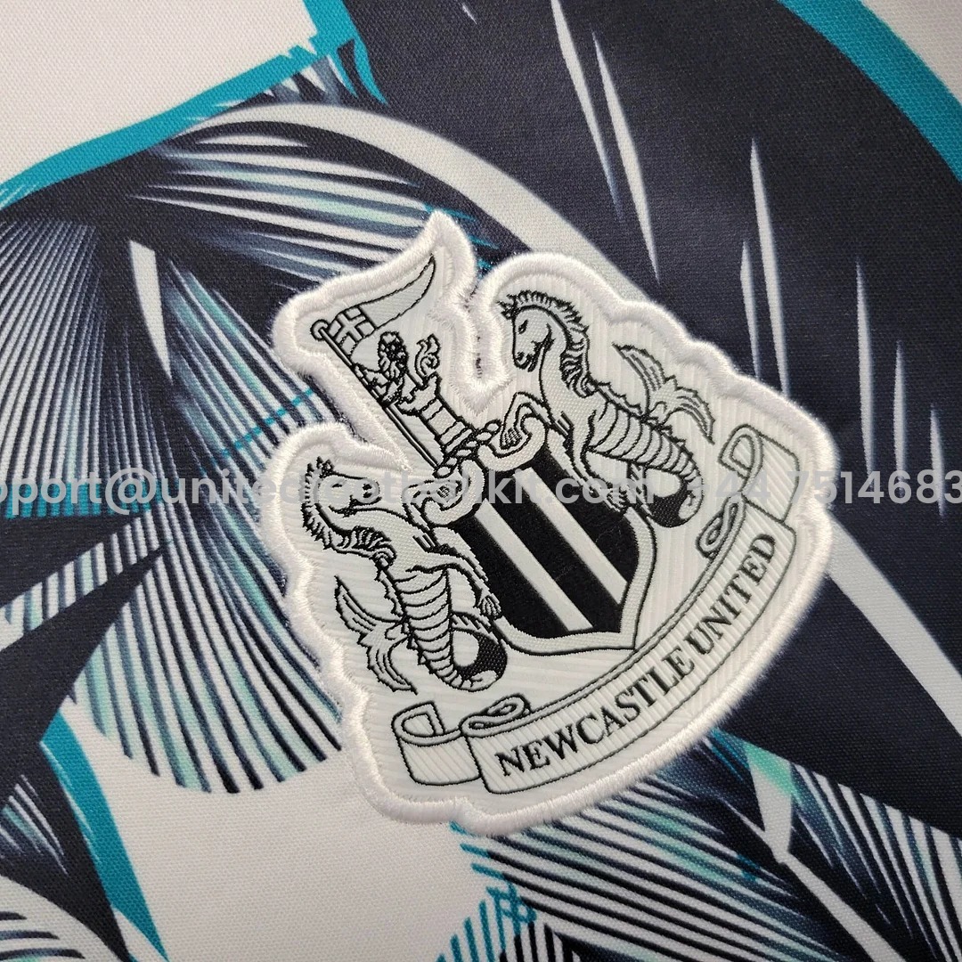 Unitedfootballkit.com | Newcastle United 24-25 Pre-Match Training Jersey - Fans Version -Customize Name, Number and Patch | Worldwide Shipping